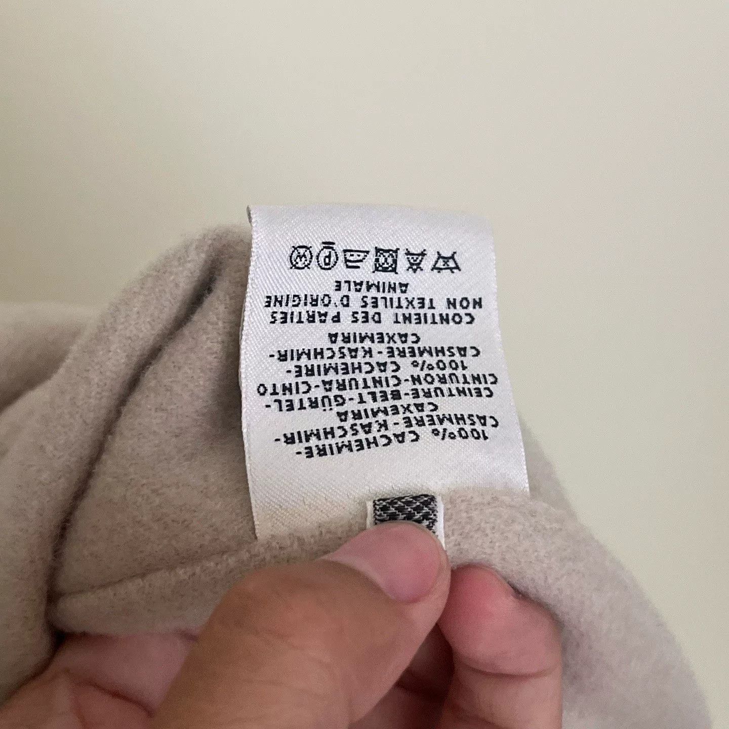 Hermes Hermes Beige Cashmere Coat Size 32 Size US M / EU 48-50 / 2 - 7 Thumbnail