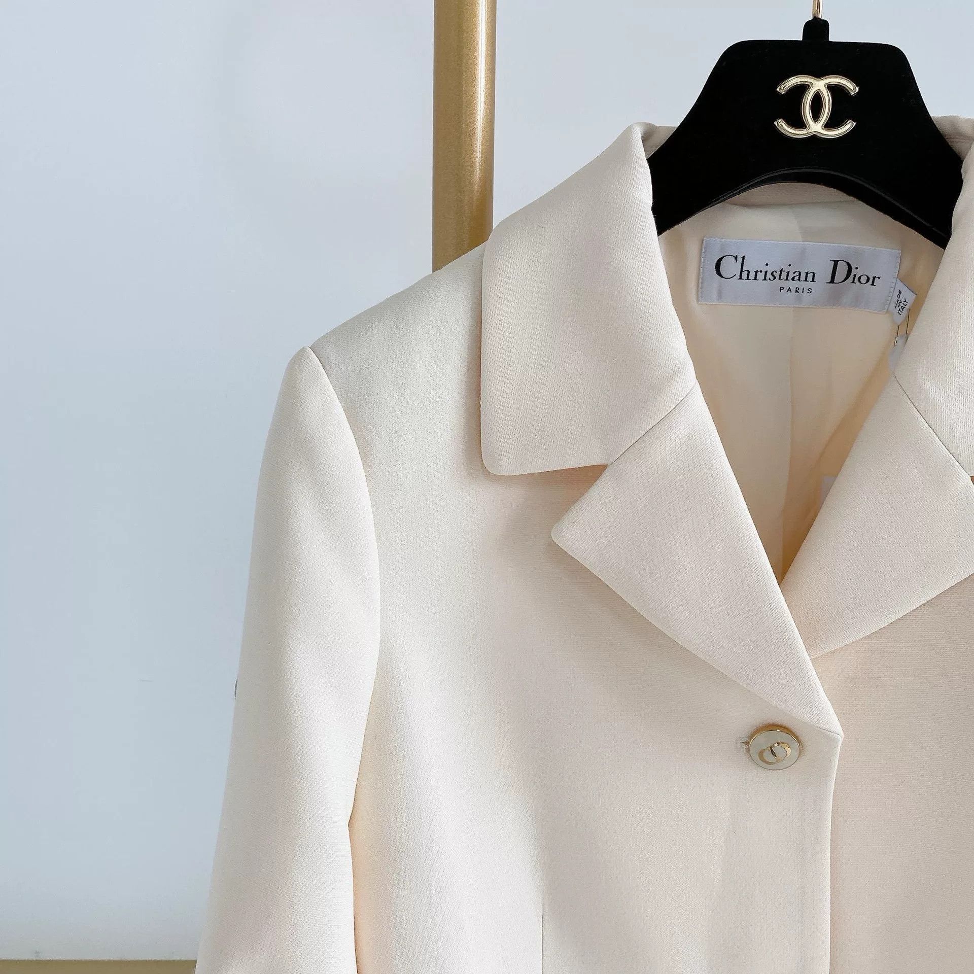 Dior Dior White Blazer F38 New With Tags Size US M / EU 48-50 / 2 - 3 Thumbnail