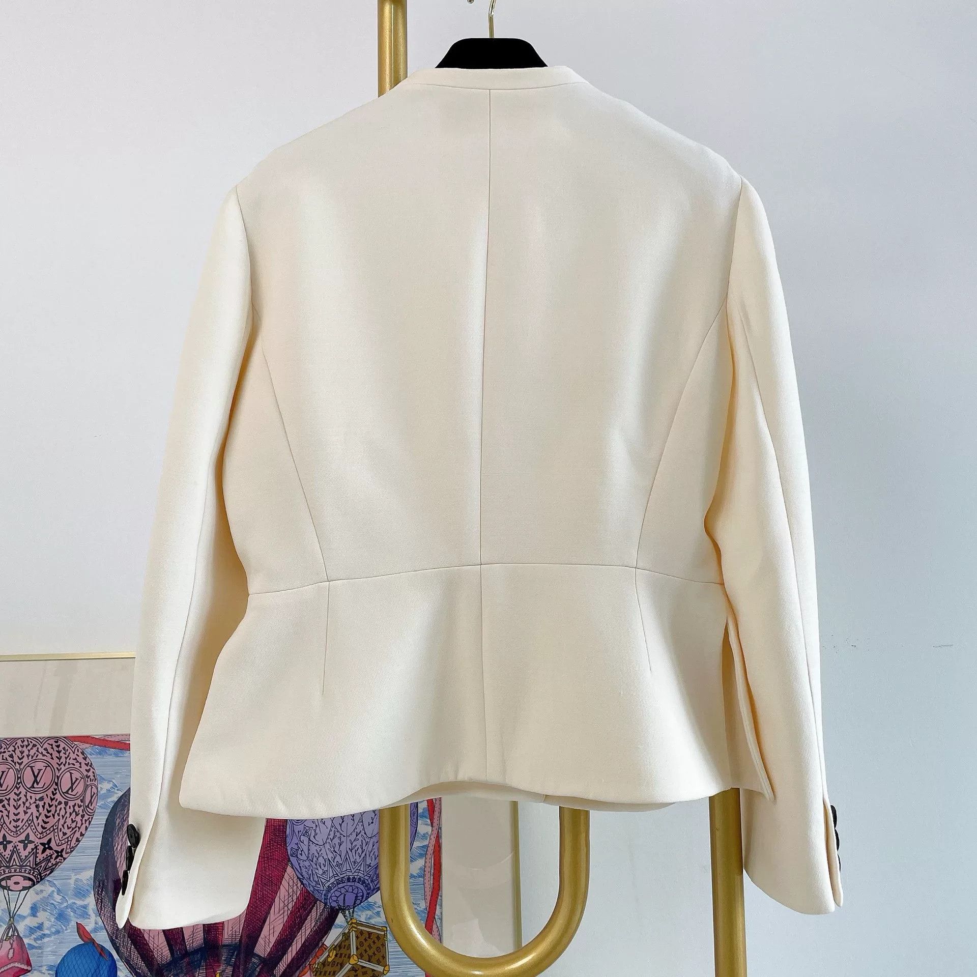 Dior Dior White Long Sleeve Top Size US M / EU 48-50 / 2 - 2 Thumbnail