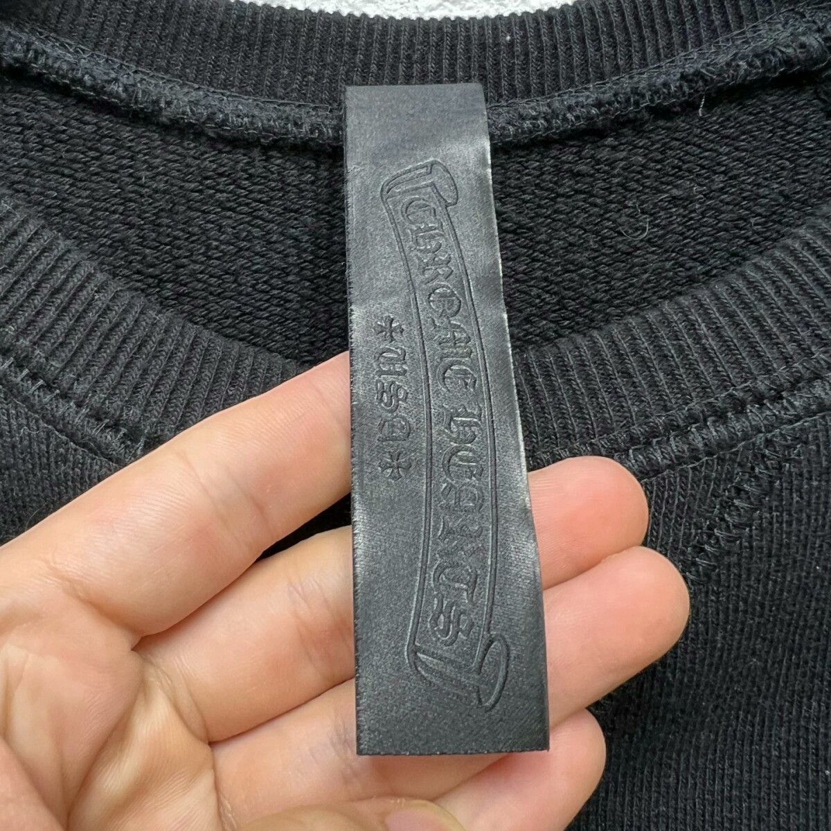 Chrome Hearts Chrome Hearts Black Cross Embroidered Sweatshirt Size US L / EU 52-54 / 3 - 4 Thumbnail