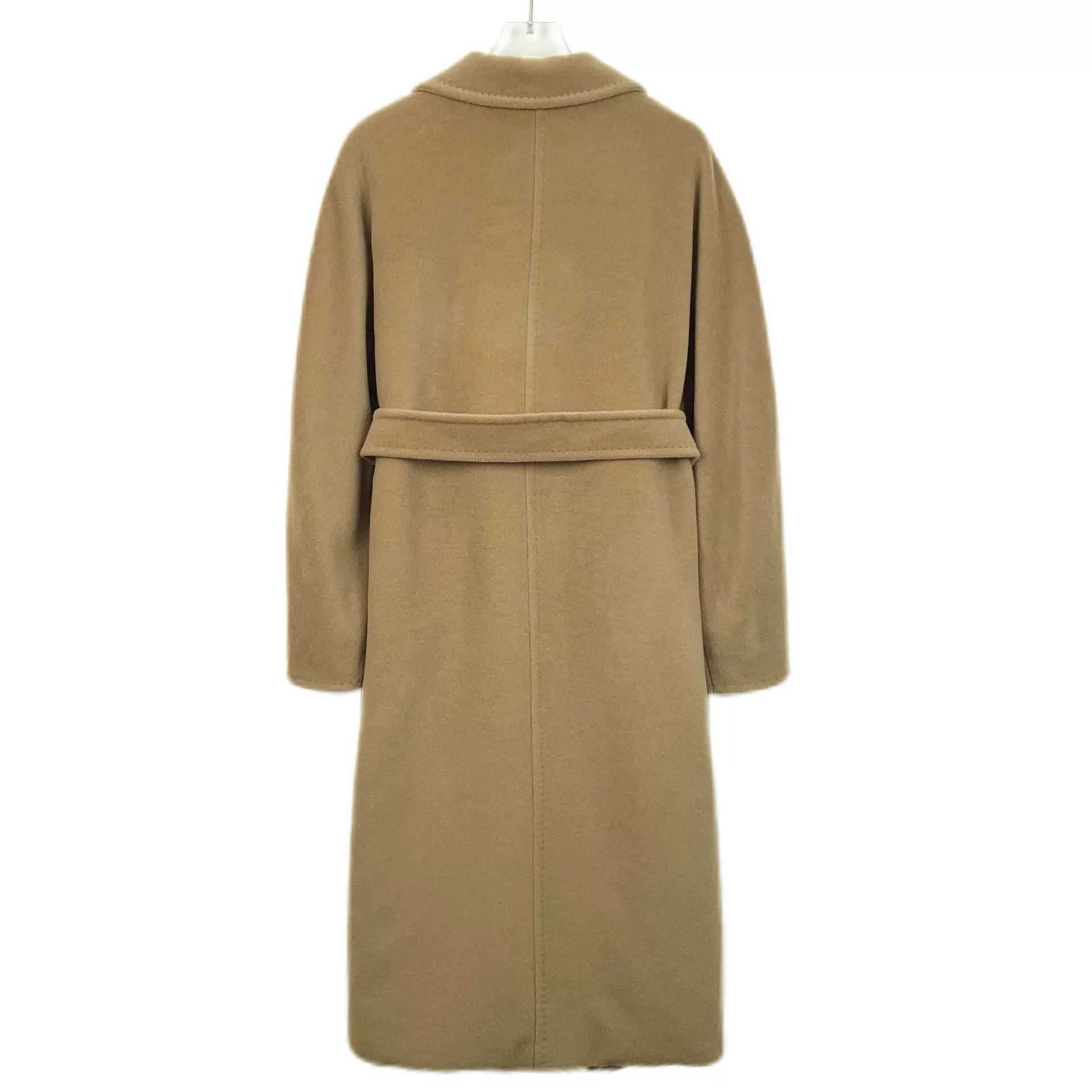 Max Mara maxmara brown wool double-breasted coat Size US XXS / EU 40 - 2 Thumbnail