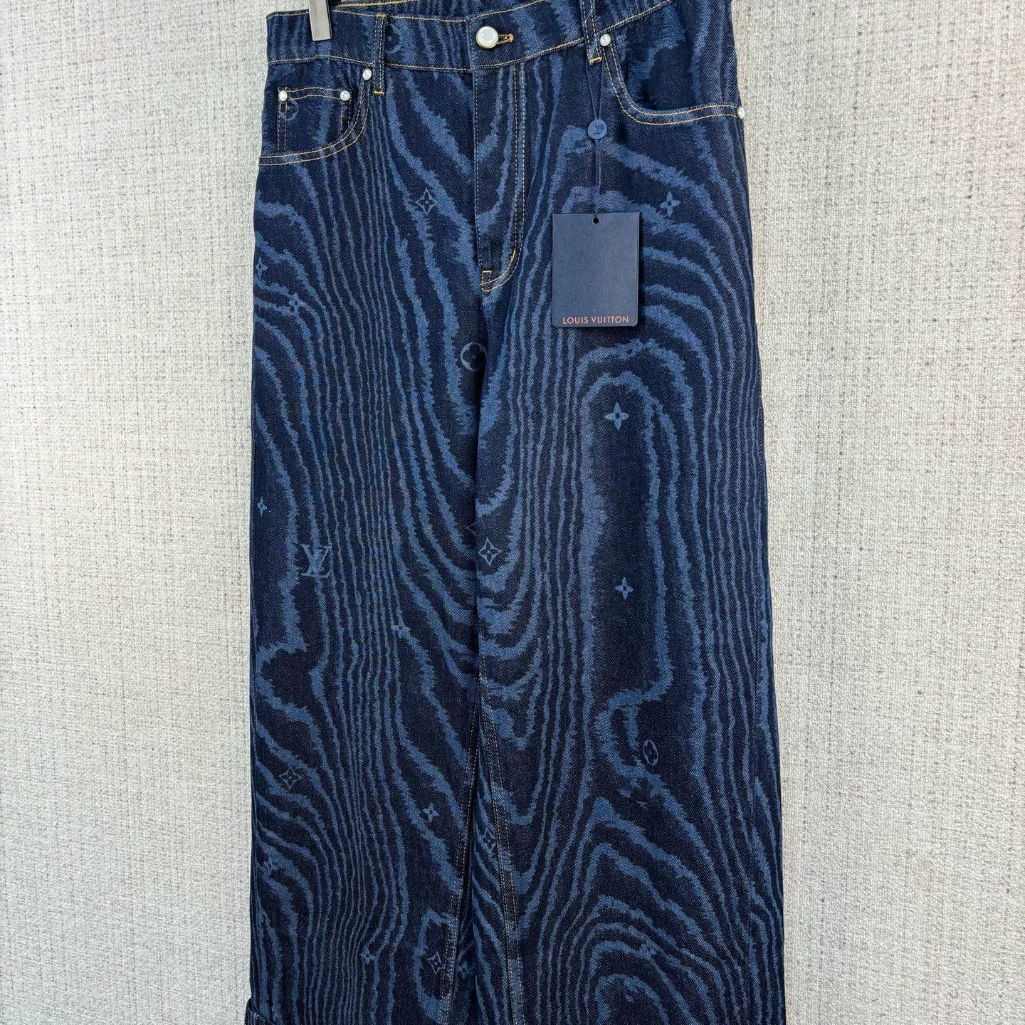 Louis Vuitton Louis Vuitton FW25 Print Denim Skate Pants Size US 31 - 2 Thumbnail