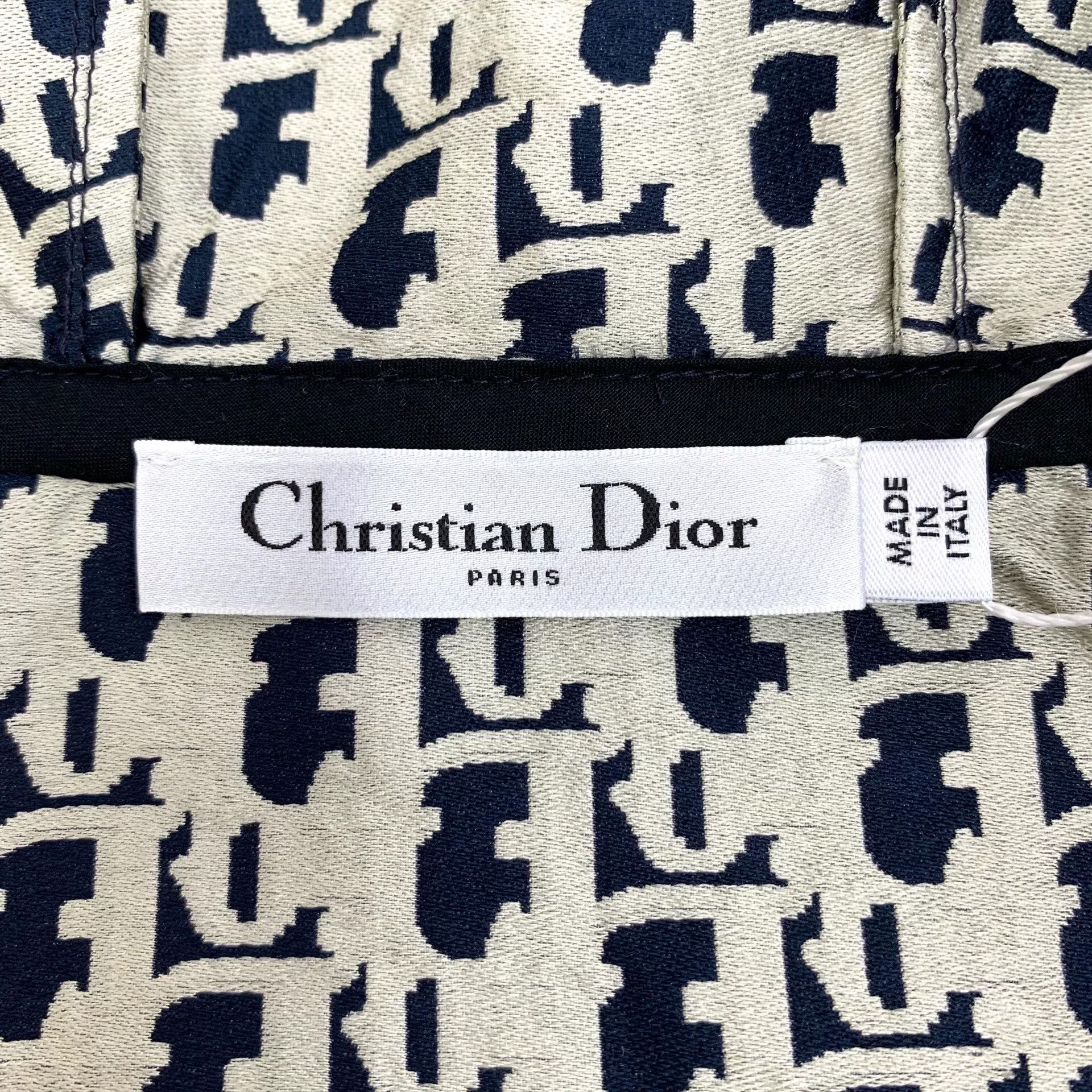 Dior dior color-block logo short sleeve dress Size S / US 4 / IT 40 - 7 Thumbnail