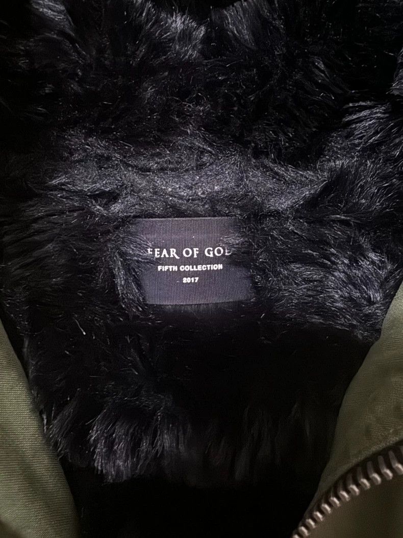 Fear of God Fear of God Military Rabbit Fur Jacket Size US XL / EU 56 / 4 - 3 Thumbnail