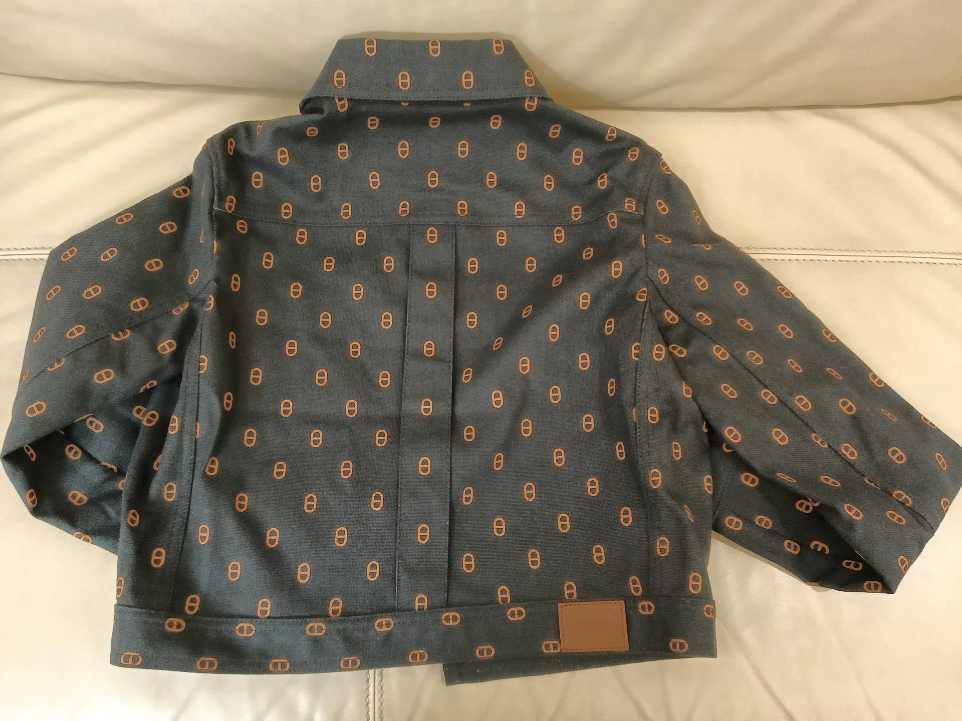 Hermes Hermes Cotton Print Denim Jacket Size US M / EU 48-50 / 2 - 2 Thumbnail