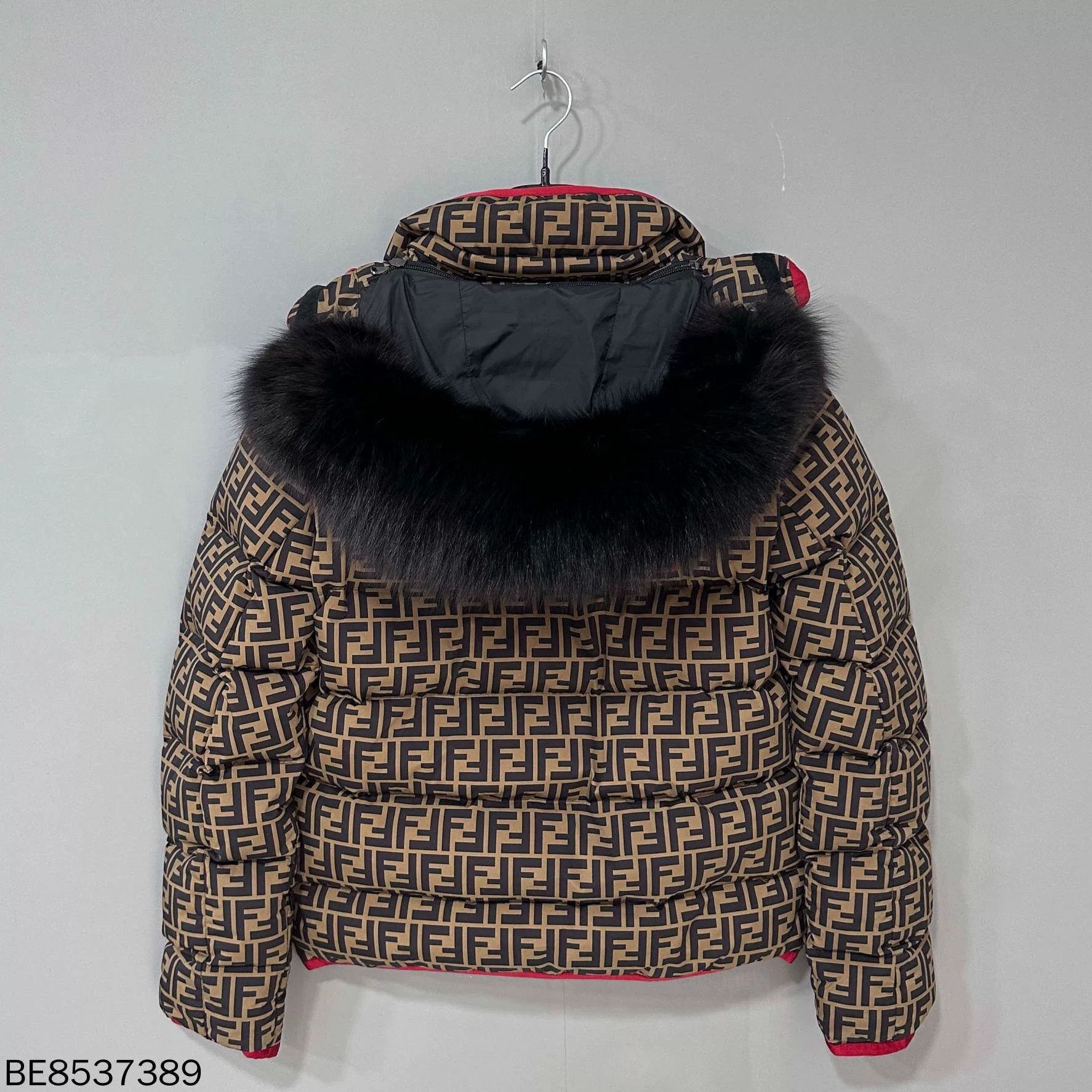Fendi Fendi Fox Fur Collar FF Print Down Jacket Size US M / EU 48-50 / 2 - 3 Thumbnail
