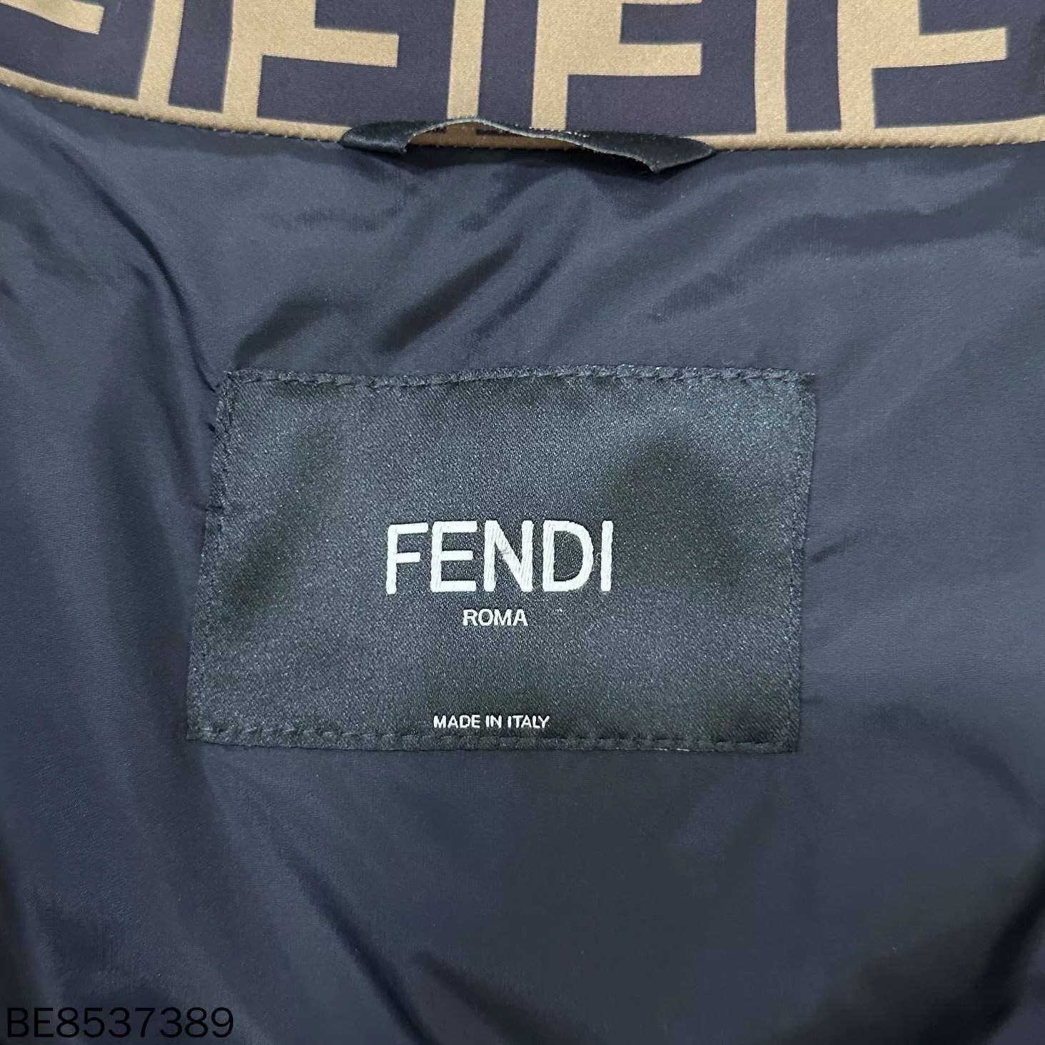Fendi Fendi Fox Fur Collar FF Print Down Jacket Size US M / EU 48-50 / 2 - 5 Thumbnail