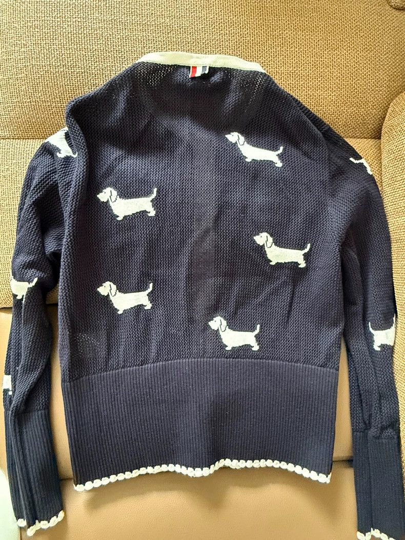 Thom Browne Thom Browne 2024 Dog Pattern Cardigan Size US S / EU 44-46 / 1 - 3 Thumbnail