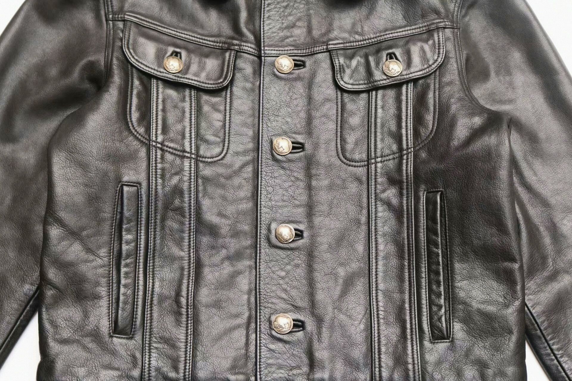 RRL Ralph Lauren RRL Vintage Distressed Leather Jacket Size US M / EU 48-50 / 2 - 4 Thumbnail