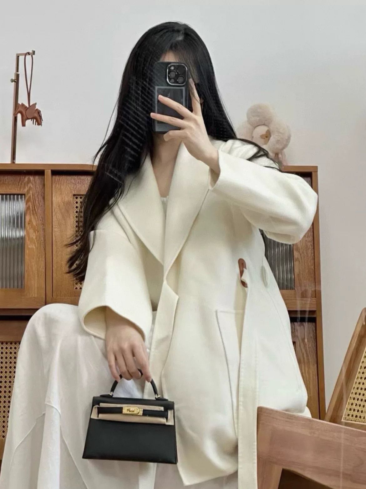 Hermes Hermes Belted Coat Size 34 Size US XS / EU 42 / 0 - 9 Thumbnail