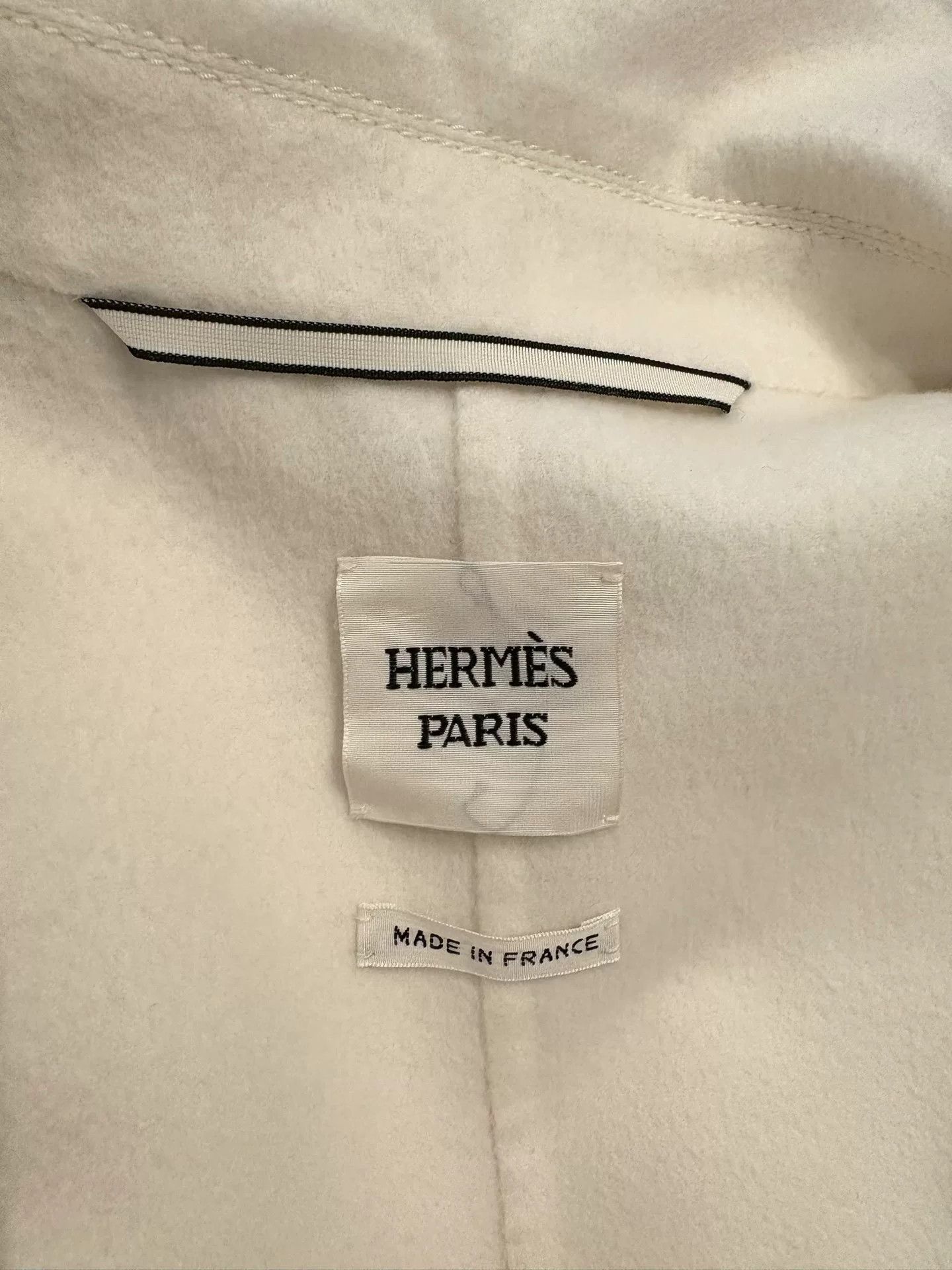 Hermes Hermes Long Woolen Coat Size US XXS / EU 40 - 4 Thumbnail