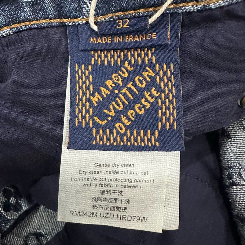 Louis Vuitton Louis Vuitton x Timberland Monogram Jeans Size US 32 / EU 48 - 3 Thumbnail