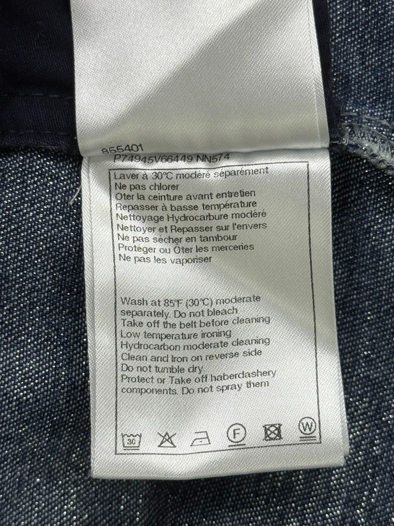 Chanel Chanel Blue Shimmer Wide-Leg Jeans Size US 34 / EU 50 - 6 Thumbnail