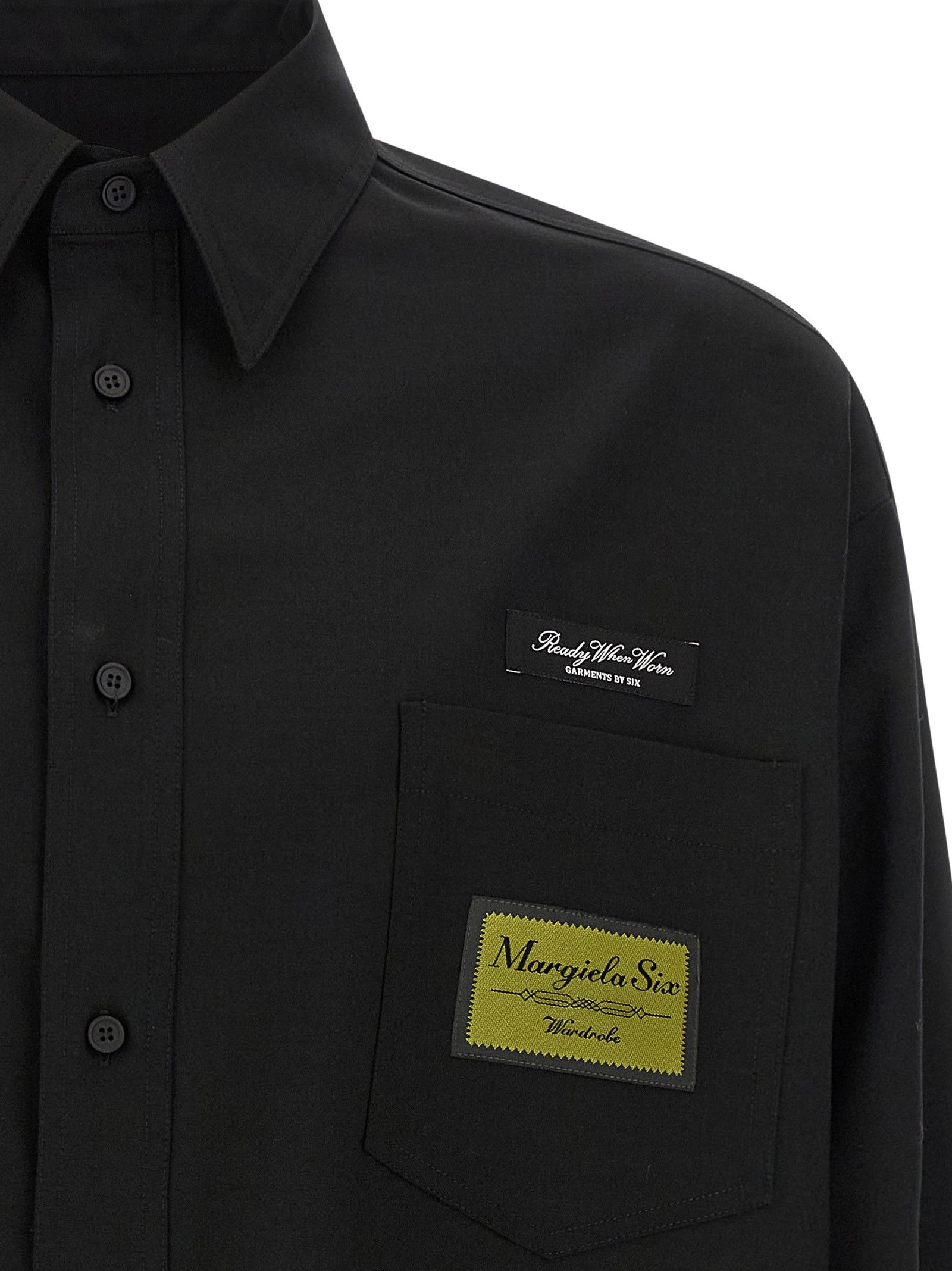 Maison Margiela Jacquard Label Shirt Size US M / EU 48-50 / 2 - 3 Thumbnail