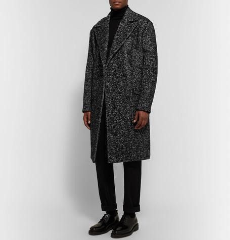 Theory Herringbone Double Breasted Coat Size US M / EU 48-50 / 2 - 8 Preview