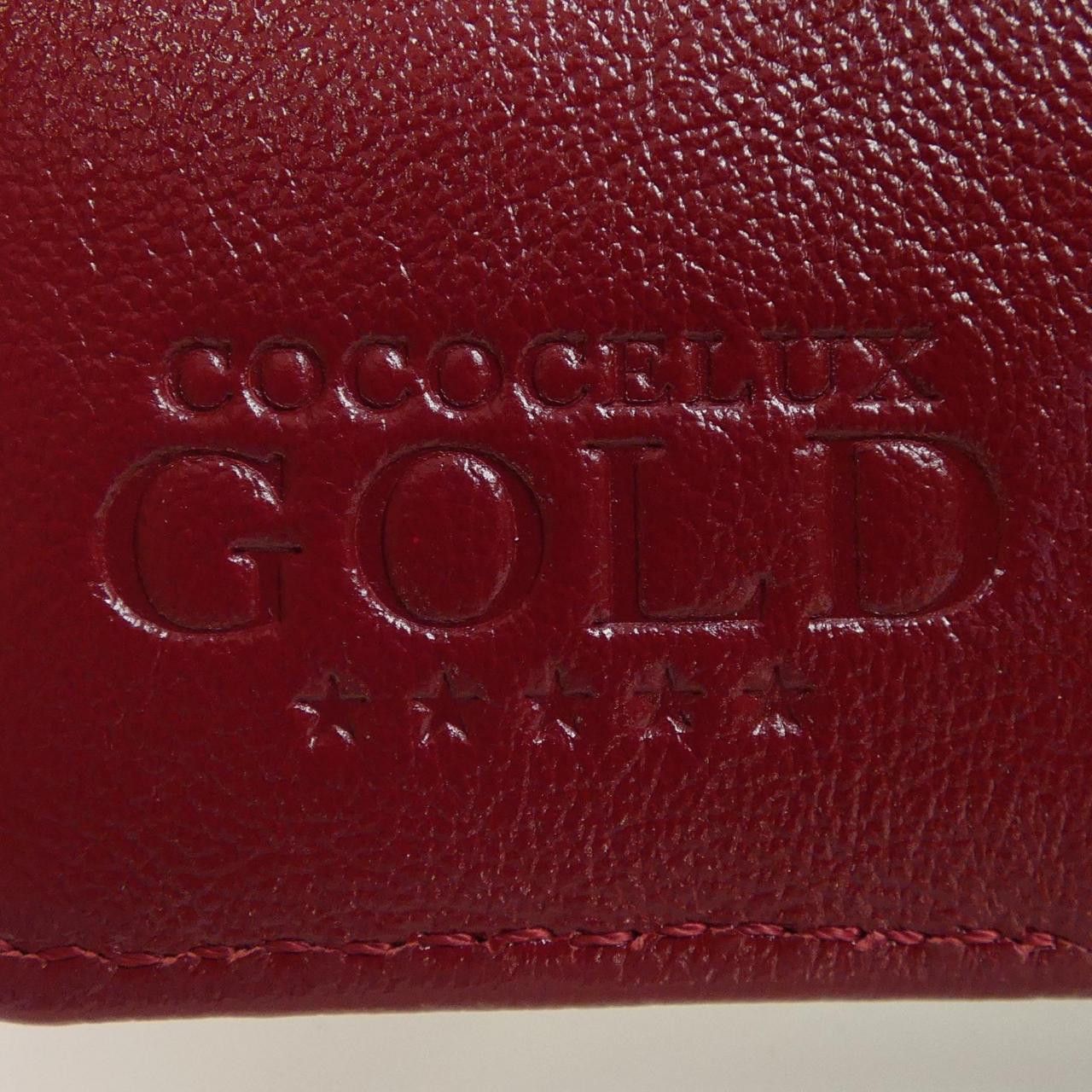 Other Other COCOCELUX GOLD Wallet Leather Short Wallet DUTY FREE for USA Size ONE SIZE - 3 Thumbnail