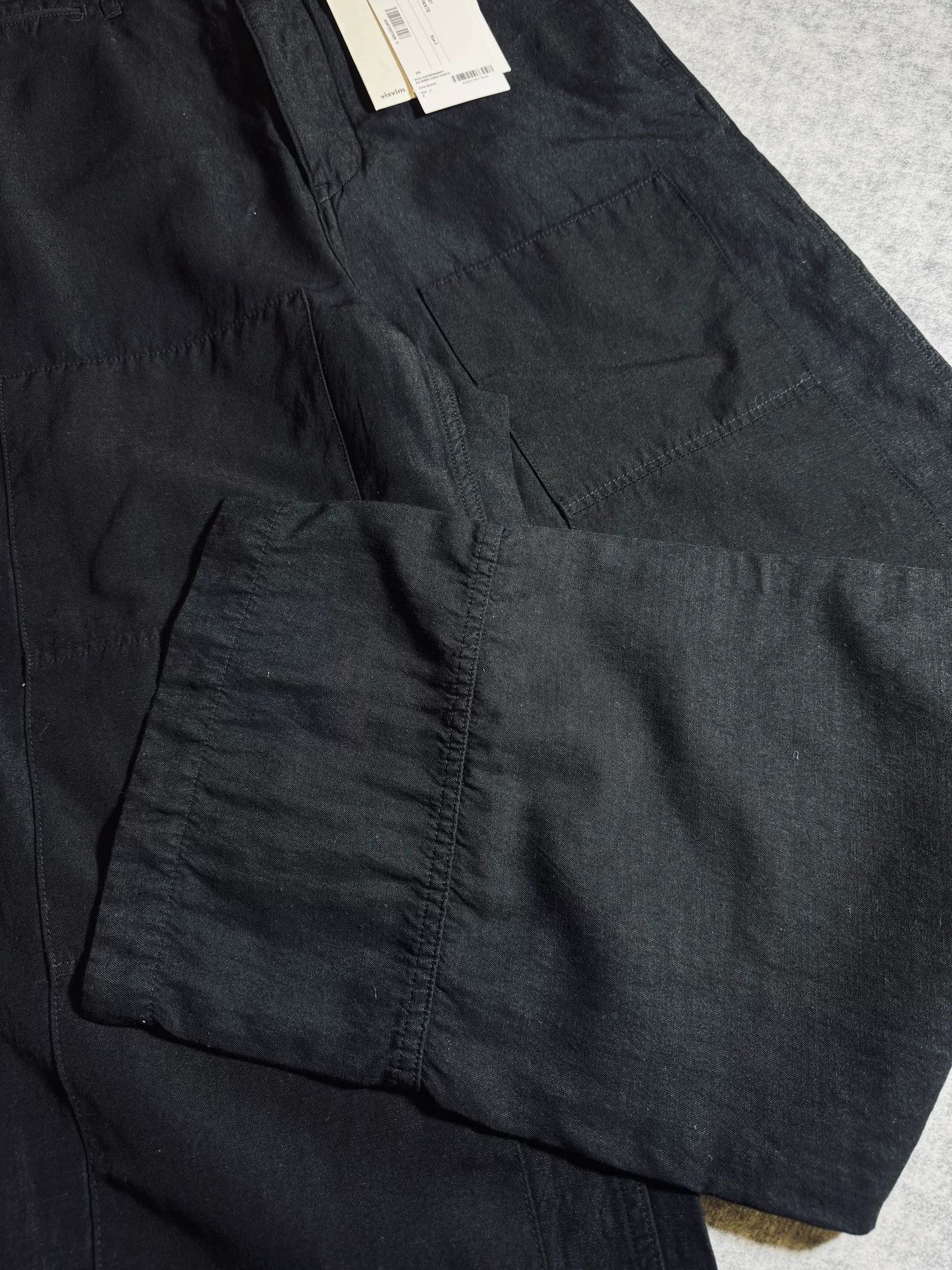 Visvim visvim ex wide chino pants in black Size US 27 - 4 Thumbnail