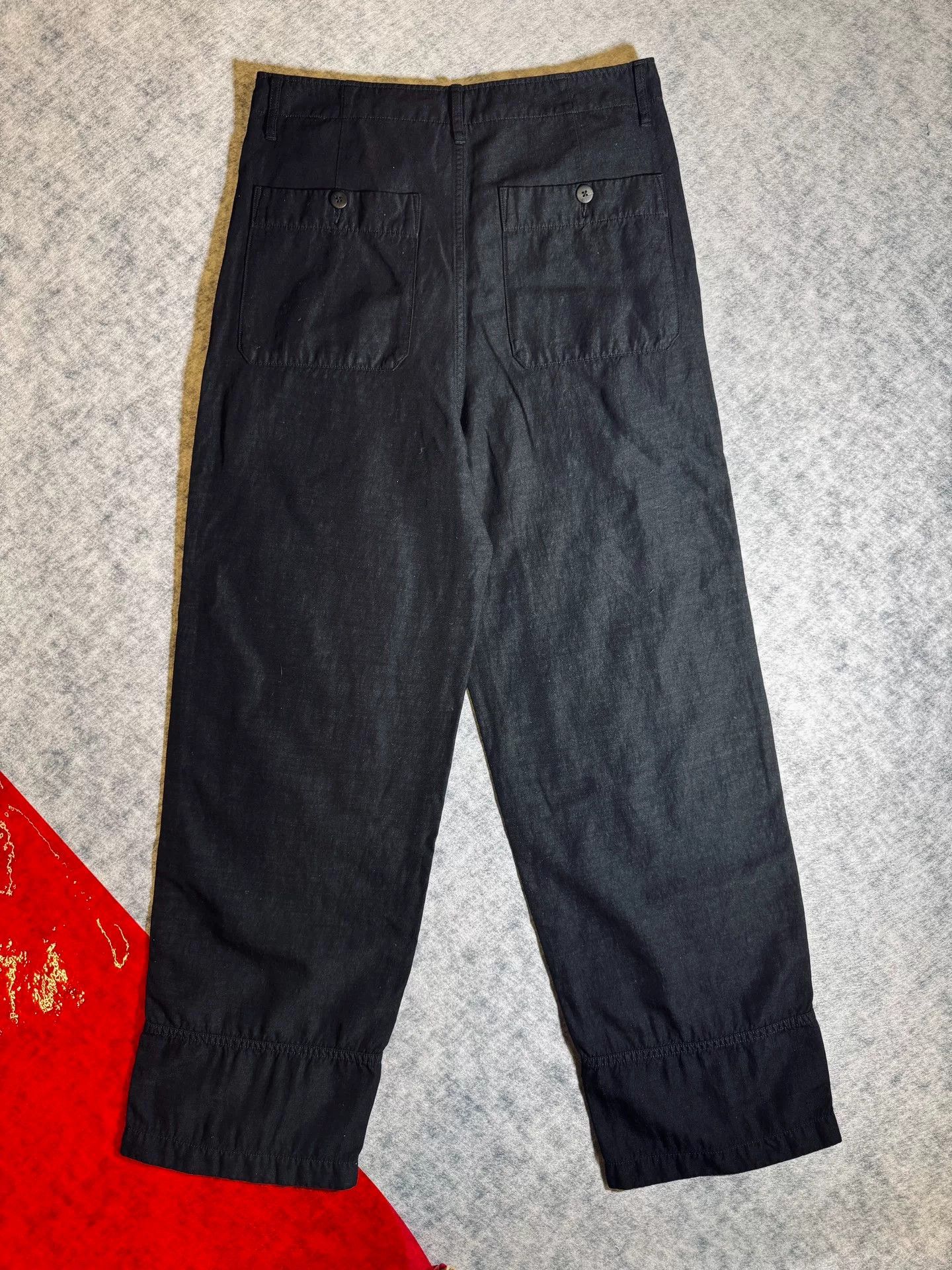 Visvim visvim ex wide chino pants in black Size US 27 - 6 Thumbnail