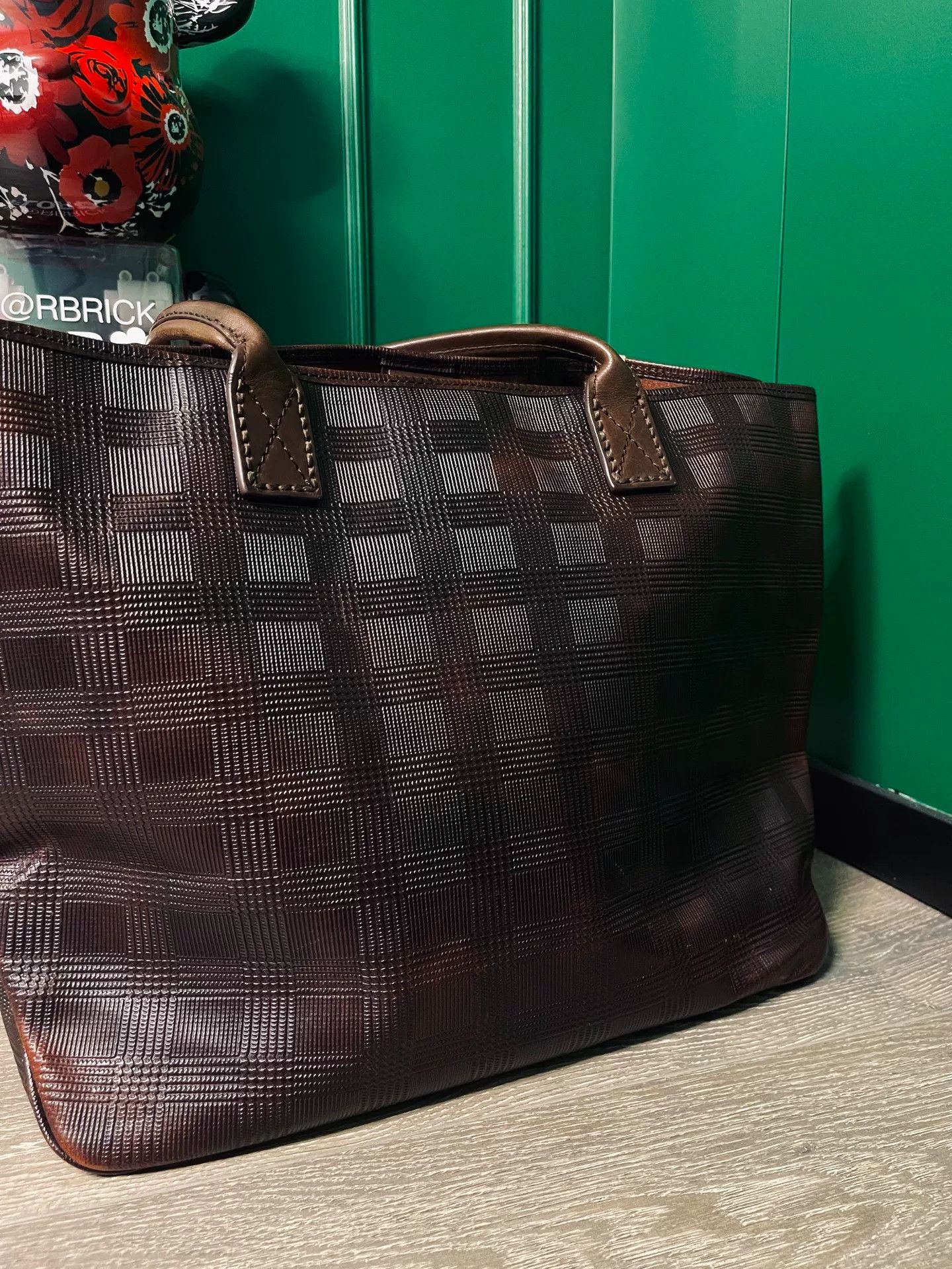 Visvim visvim chocolate leather homer tote bag Size ONE SIZE - 2 Thumbnail