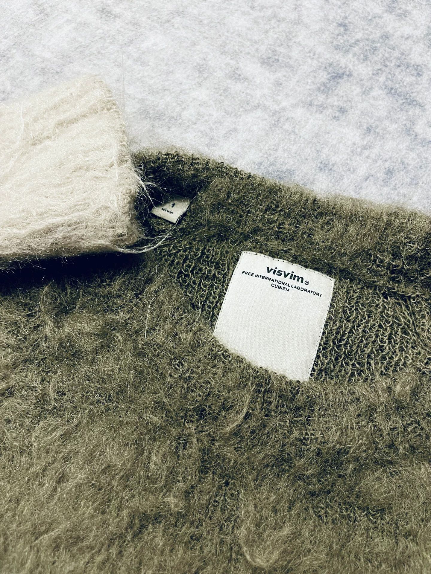 Visvim visvim striped wool sweater in olive color Size US S / EU 44-46 / 1 - 3 Thumbnail