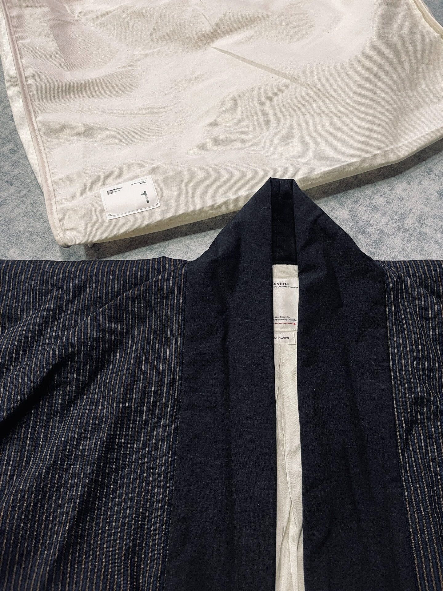 Visvim visvim kiyari jkt santome wool suit jacket Size US M / EU 48-50 / 2 - 6 Thumbnail