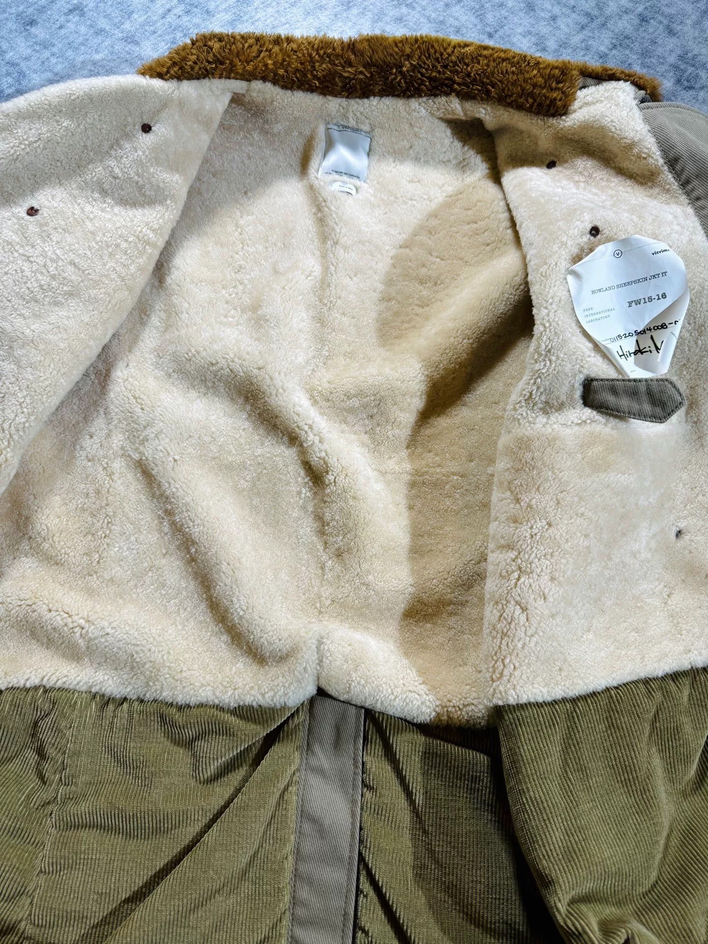 Visvim visvim howland sheepskin coat for winter Size US M / EU 48-50 / 2 - 5 Thumbnail
