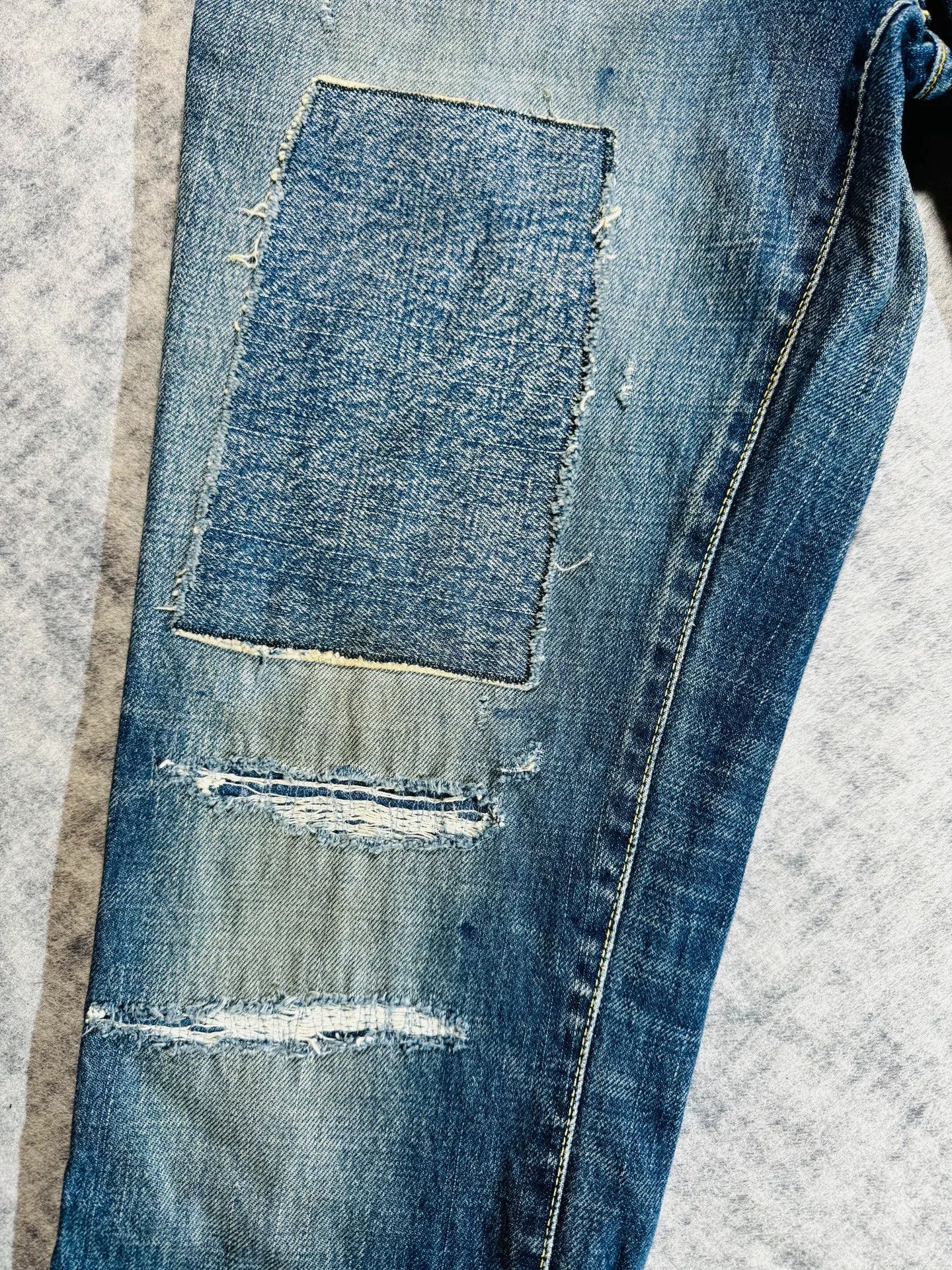 Visvim visvim social sculpture distressed denim jeans Size US 26 / EU 42 - 3 Thumbnail