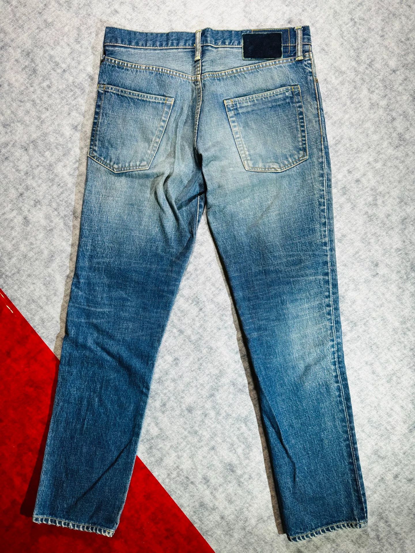 Visvim visvim social sculpture distressed denim jeans Size US 26 / EU 42 - 2 Thumbnail