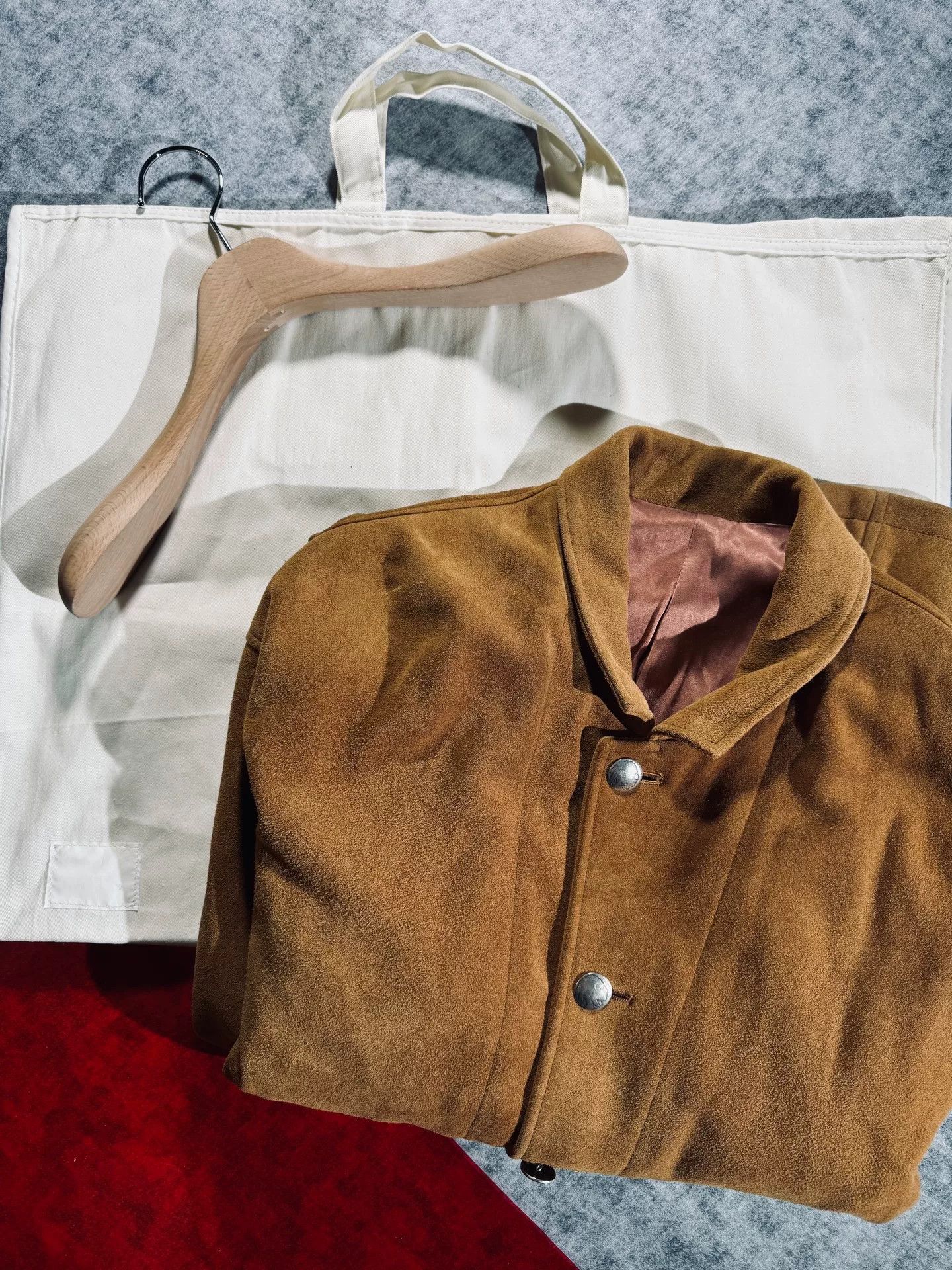 visvim deerskin leather jacket vintage style