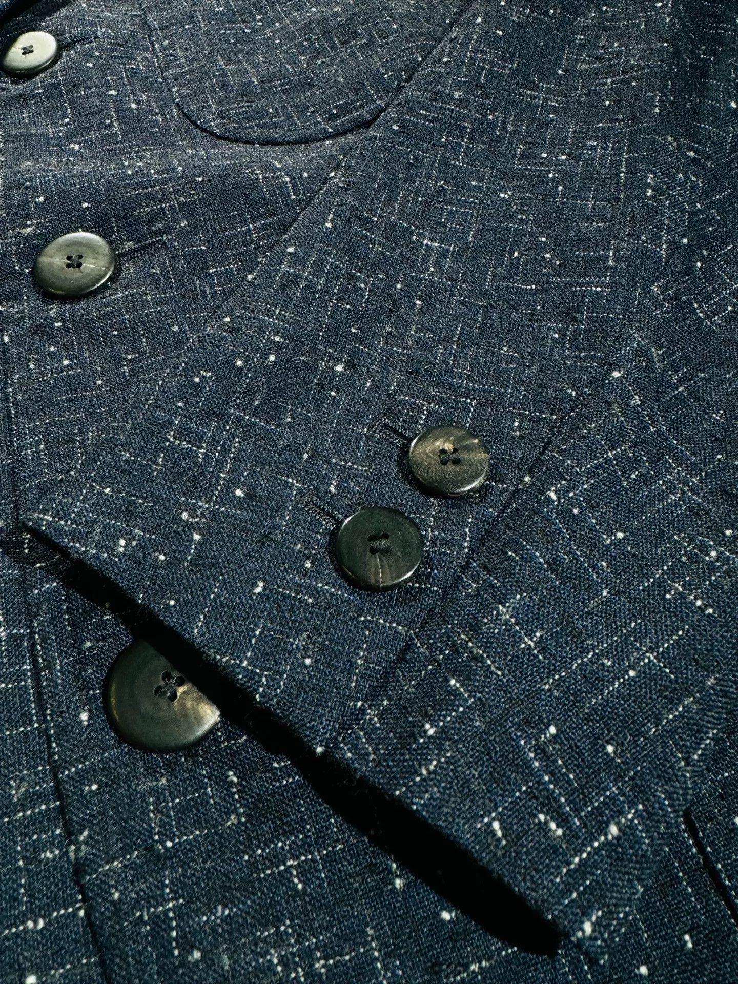 Visvim visvim hopiland blazer in navy wool Size US M / EU 48-50 / 2 - 5 Thumbnail