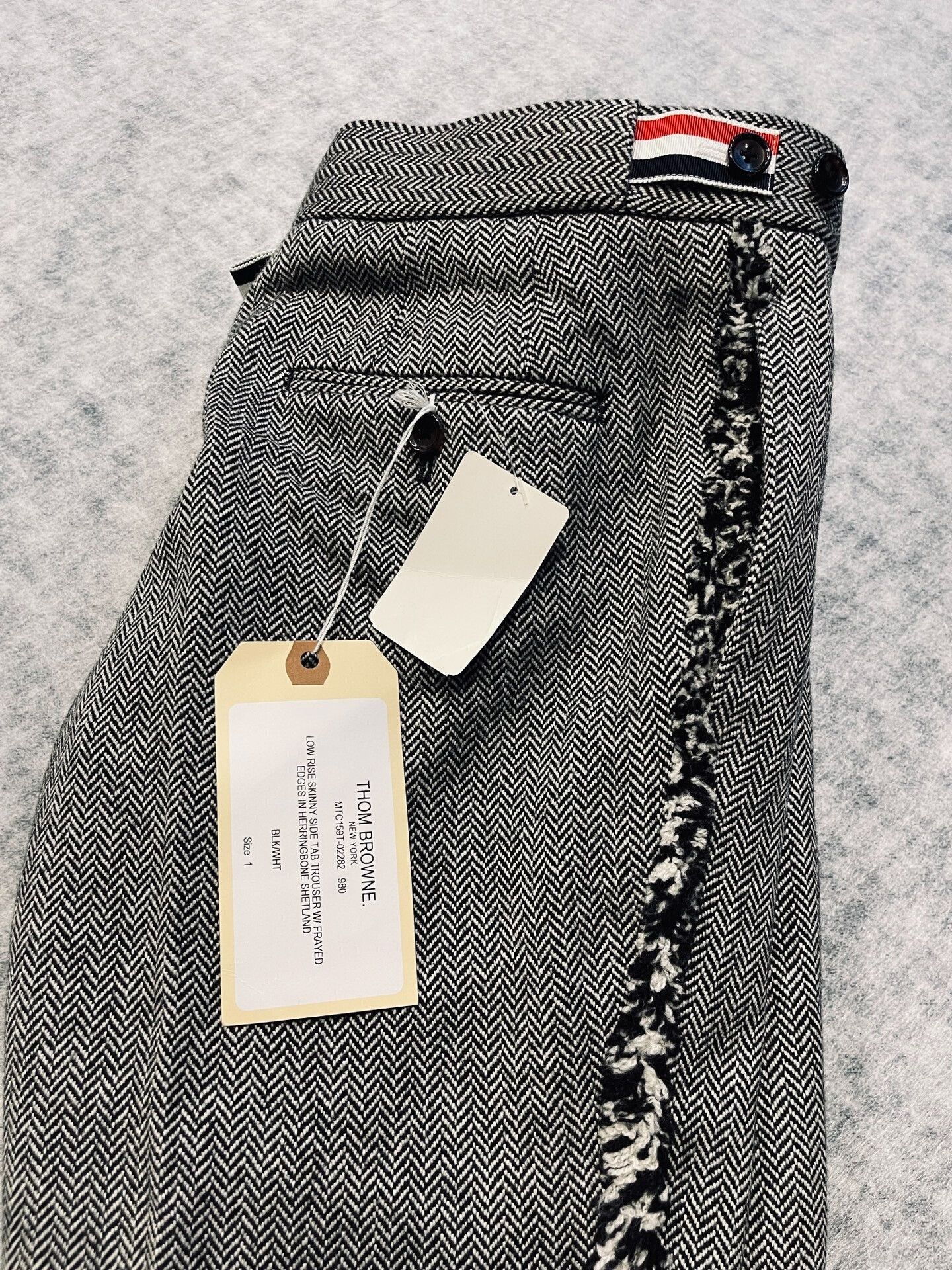 Thom Browne Thom Browne Low Rise Wool Suit Trousers Size US 26 / EU 42 - 3 Thumbnail