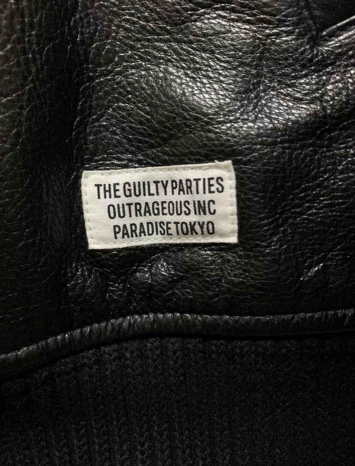 Wacko Maria Wacko Maria Leather Baseball Jacket with Lining Size US M / EU 48-50 / 2 - 2 Thumbnail
