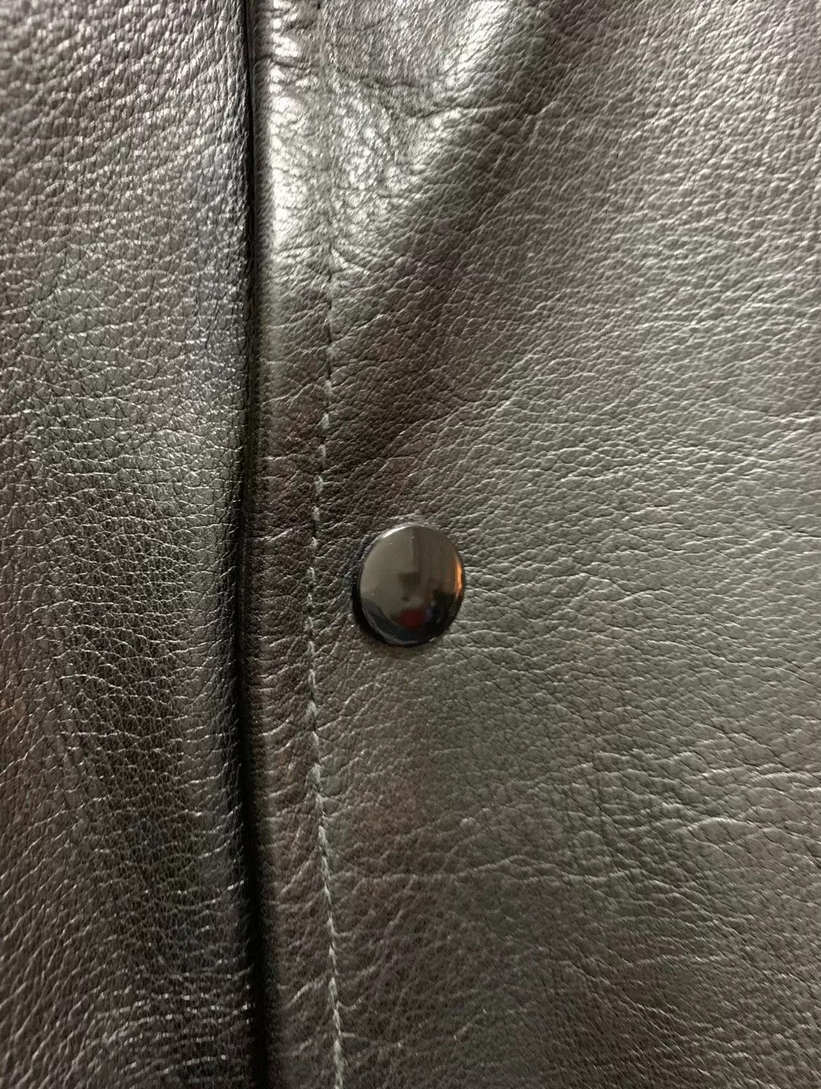 Wacko Maria Wacko Maria Leather Baseball Jacket with Lining Size US M / EU 48-50 / 2 - 3 Thumbnail