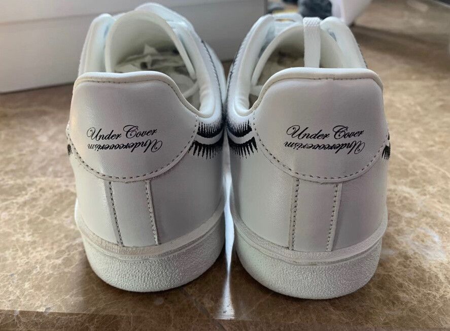 Undercover Undercover White Sneakers with Zigzag Embroidery Size US 9.5 / EU 42-43 - 5 Thumbnail