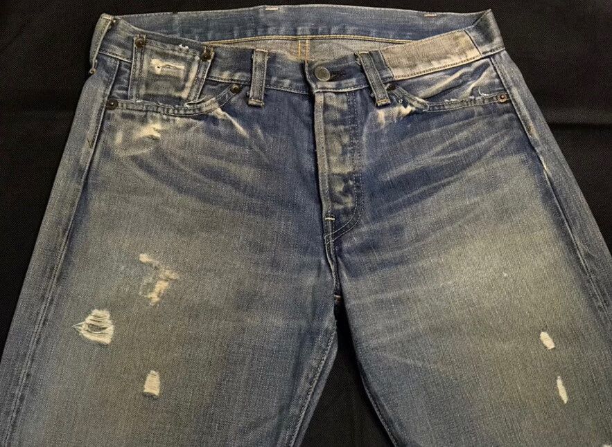 Levi's Vintage Clothing levis lvc 66501-0073 jeans with red ear Size US 31 - 5 Thumbnail