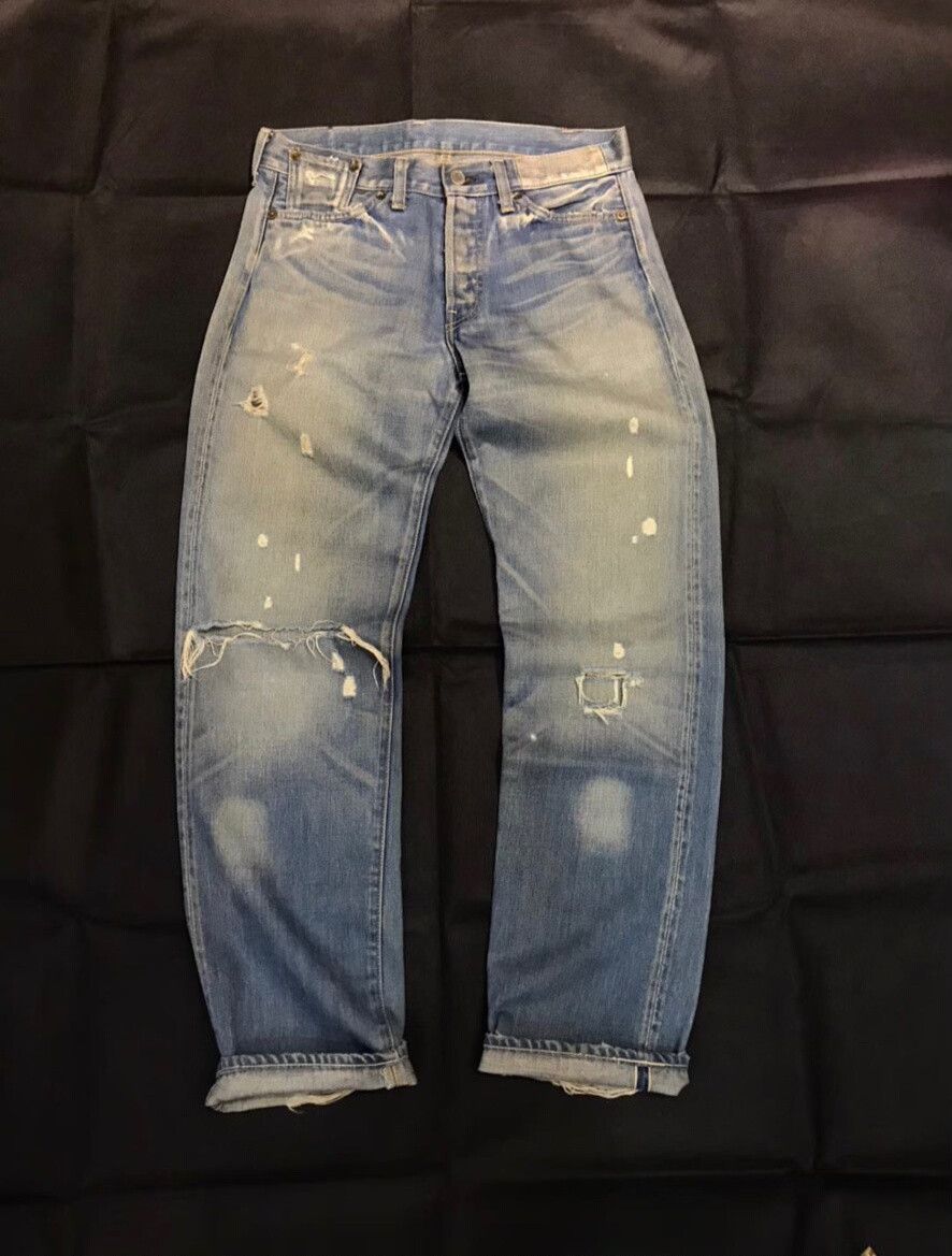 Levi's Vintage Clothing levis lvc 66501-0073 jeans with red ear Size US 31 - 9 Thumbnail