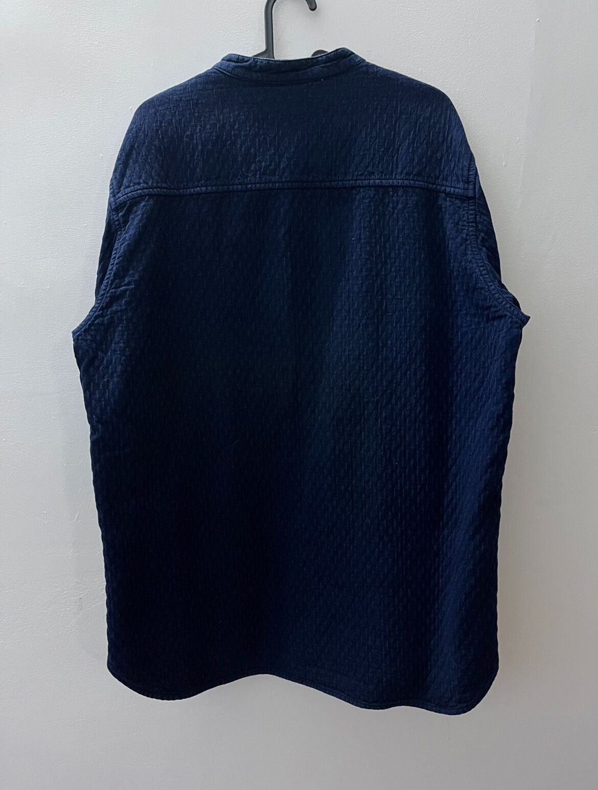 Neighborhood navy blue henley collar sweatshirt Size US L / EU 52-54 / 3 - 2 Thumbnail