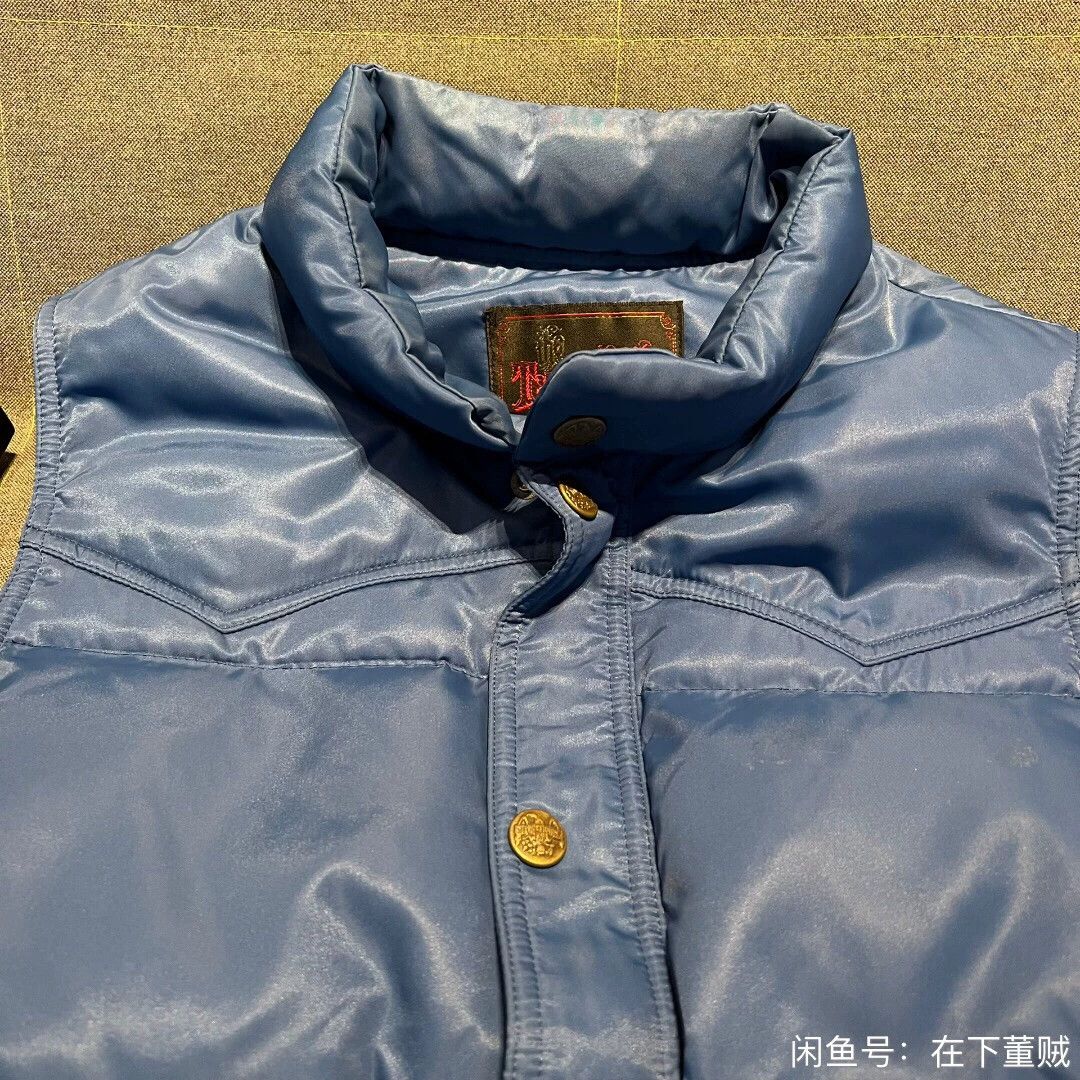 Tenderloin blue down vest by Tenderloin Tokyo Size US M / EU 48-50 / 2 - 2 Thumbnail