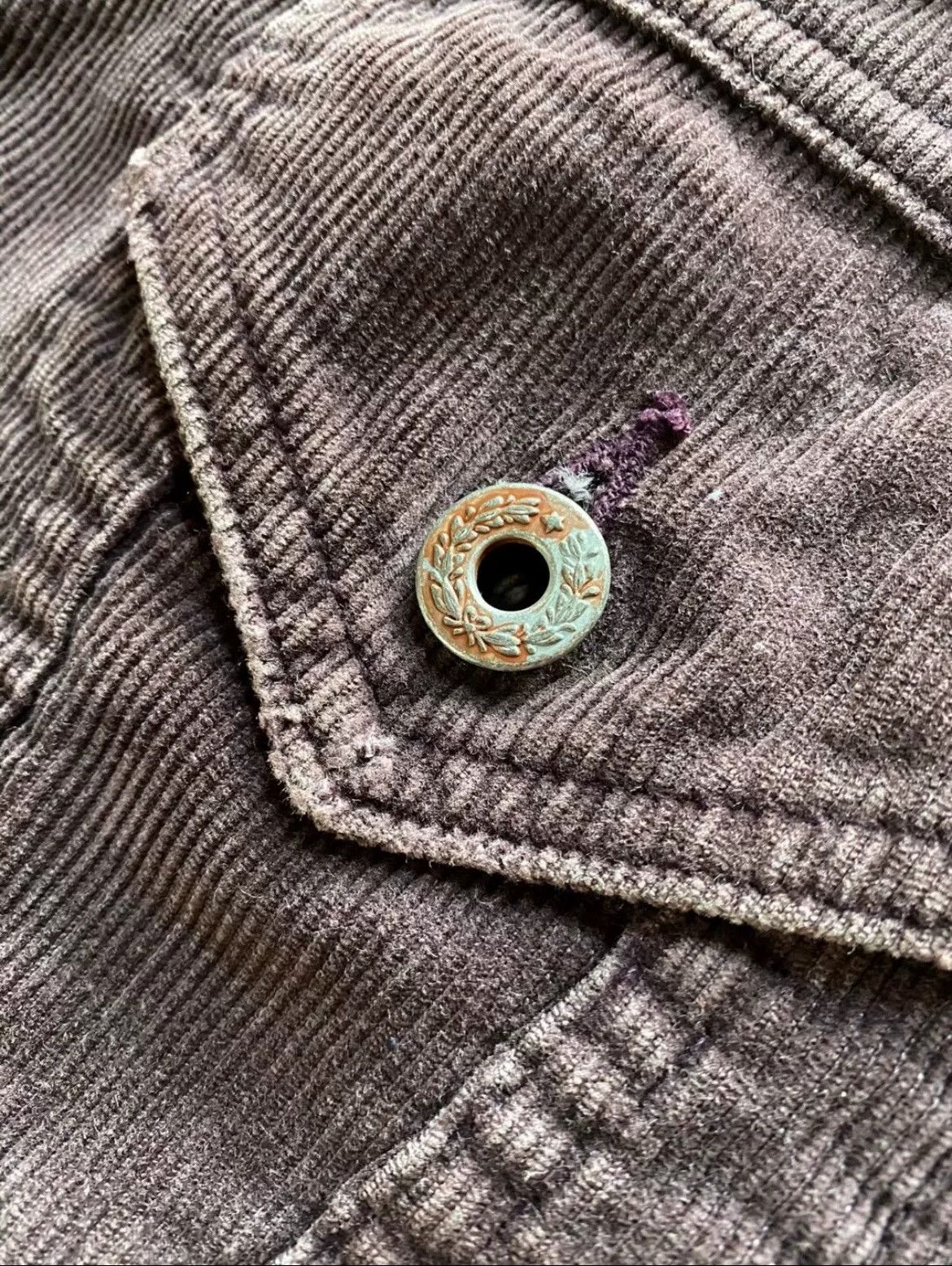 FDMTL fdmtl corduroy type 3 jacket in brown Size US L / EU 52-54 / 3 - 3 Thumbnail
