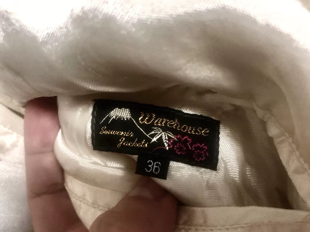 Warehouse & Co. vintage embroidered bomber jacket with dual sides Size US L / EU 52-54 / 3 - 5 Thumbnail