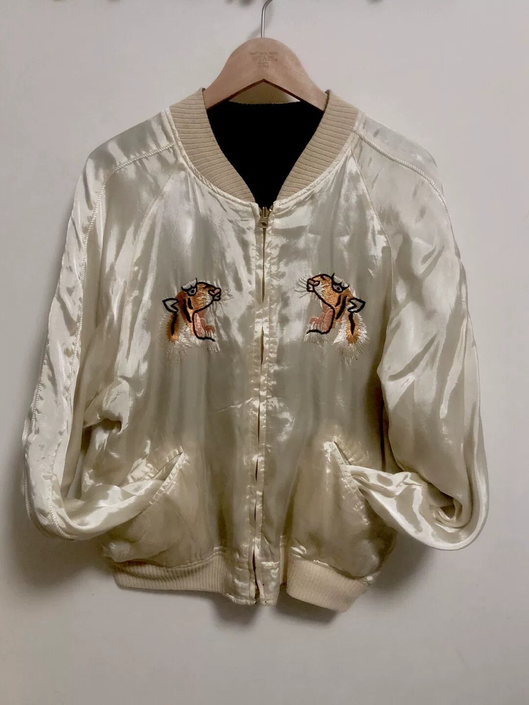 Warehouse & Co. vintage embroidered bomber jacket with dual sides Size US L / EU 52-54 / 3 - 3 Thumbnail