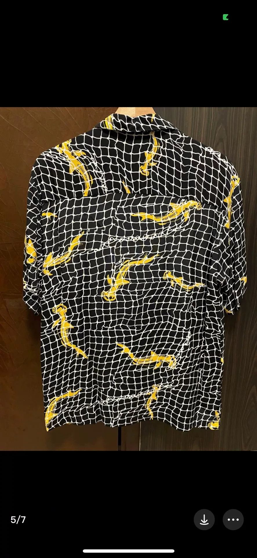 Neighborhood shark aloha short sleeve shirt Size US L / EU 52-54 / 3 - 2 Thumbnail