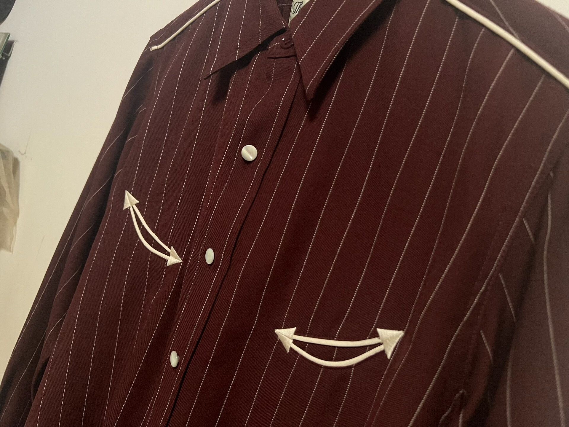 Wacko Maria wacko maria western shirt with stripes Size US M / EU 48-50 / 2 - 7 Thumbnail