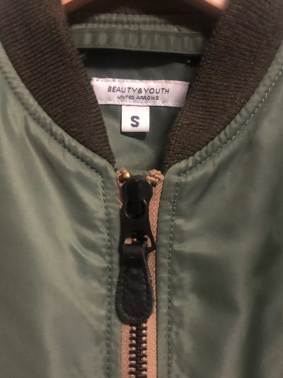 BEAUTY&YOUTH beauty & youth ma-1 green bomber jacket Size US S / EU 44-46 / 1 - 3 Thumbnail