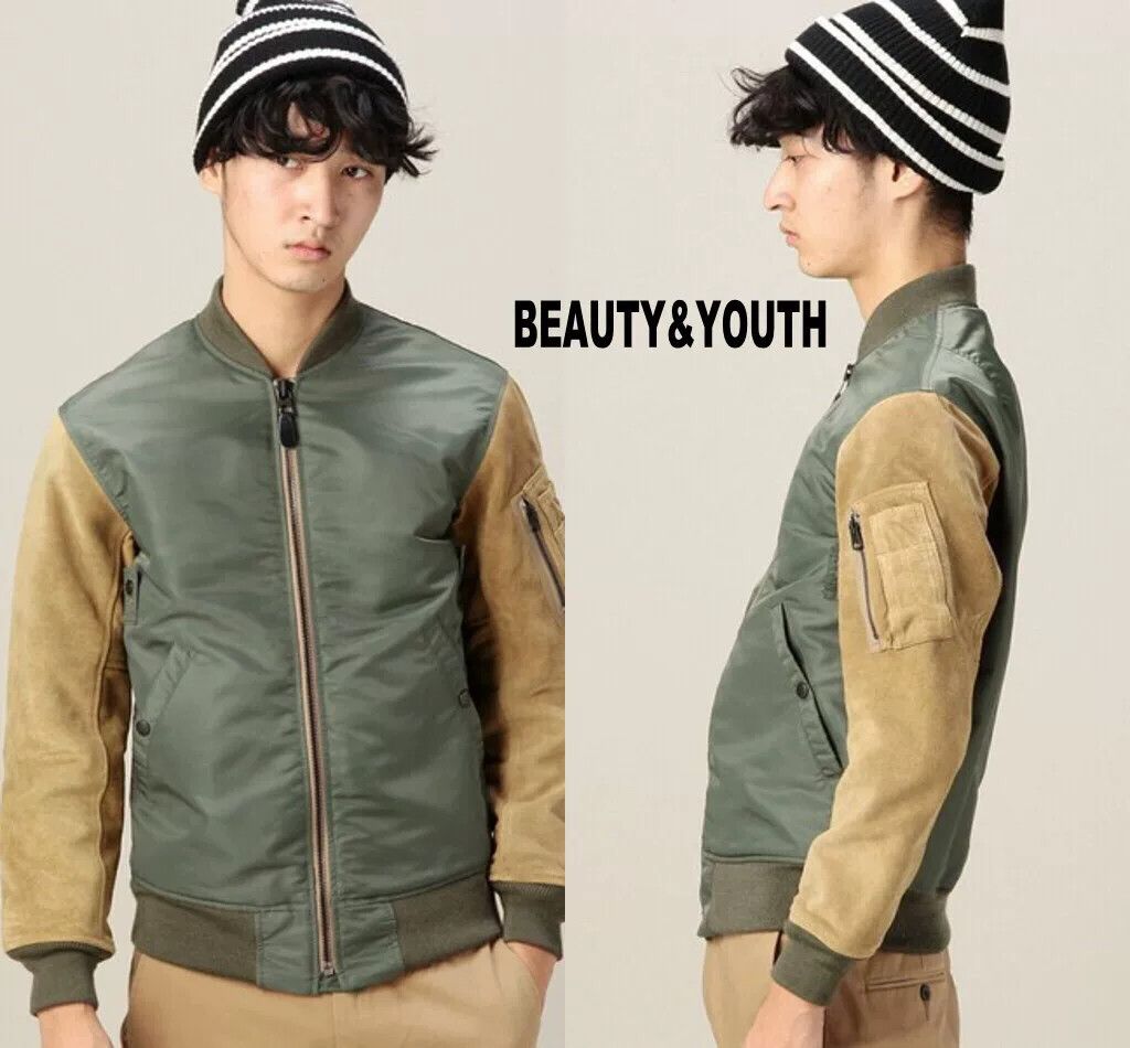 BEAUTY&YOUTH beauty & youth ma-1 green bomber jacket Size US S / EU 44-46 / 1 - 7 Thumbnail
