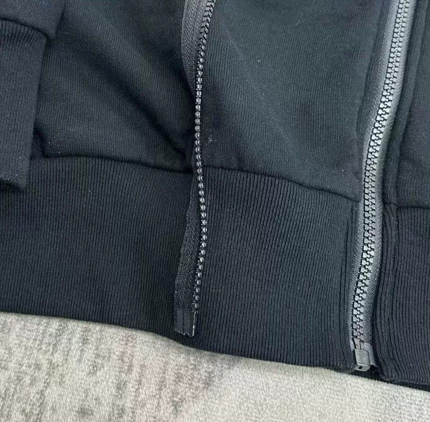 Undercover black oversized hoodie with double zipper Size US L / EU 52-54 / 3 - 6 Thumbnail