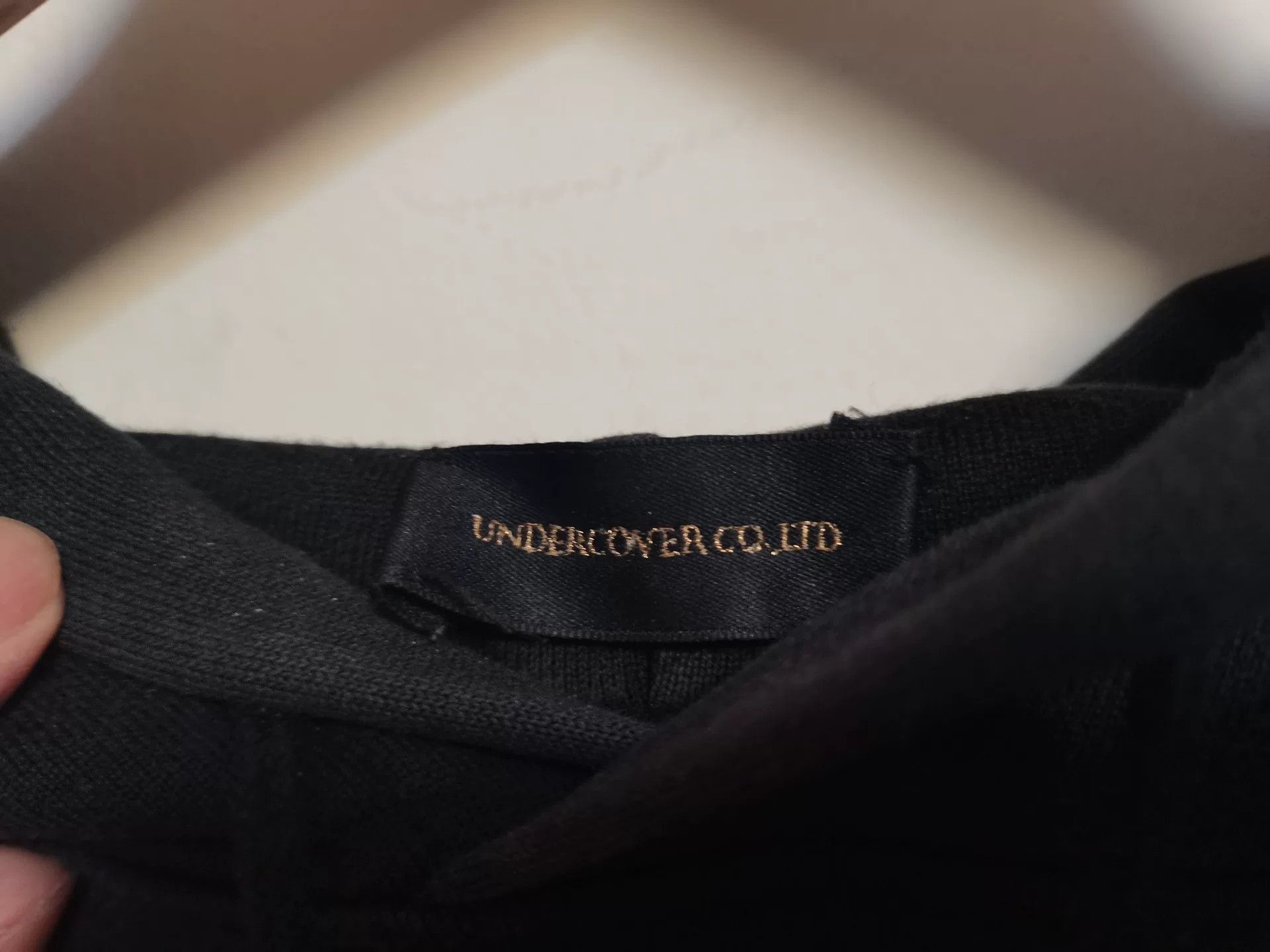 Undercover black adventure long hoodie sweatshirt Size US XXL / EU 58 / 5 - 3 Thumbnail