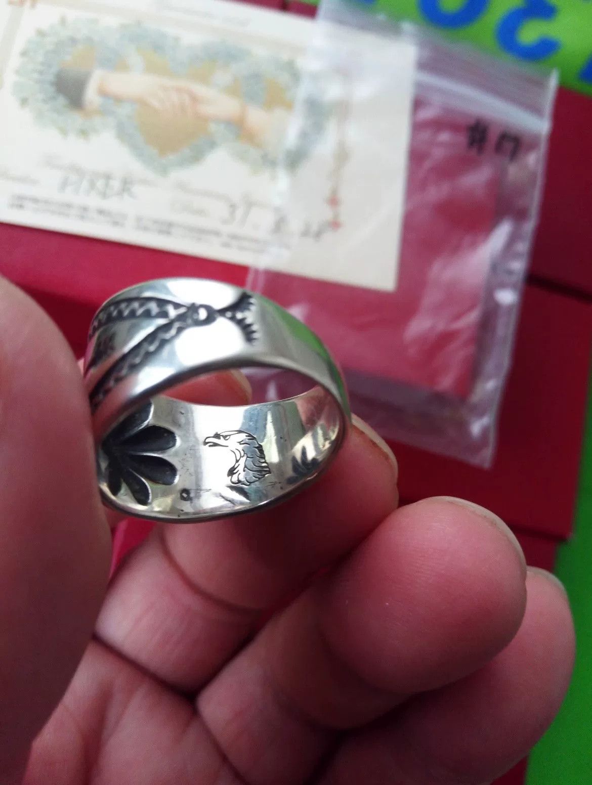 Larry Smith larry smith chrysanthemum nail ring in gold Size ONE SIZE - 5 Thumbnail