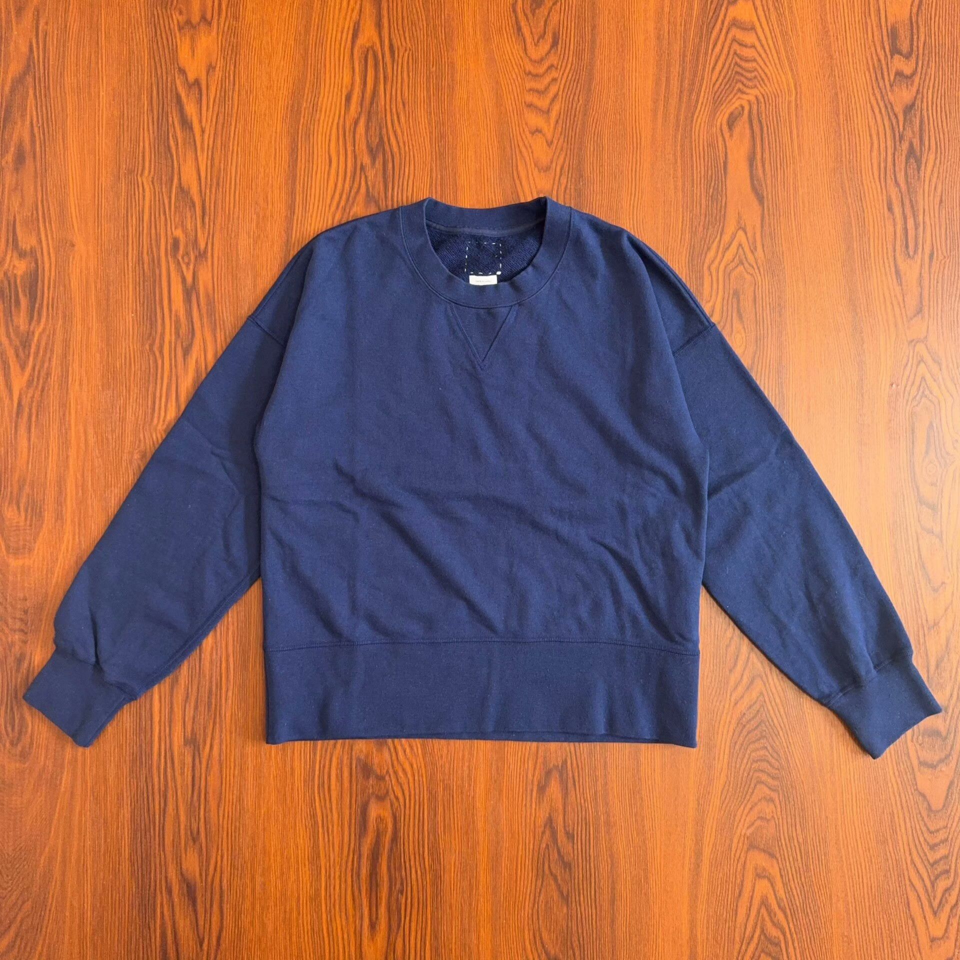 Visvim visvim court long sleeve sweatshirt indigo Size US M / EU 48-50 / 2 - 4 Thumbnail