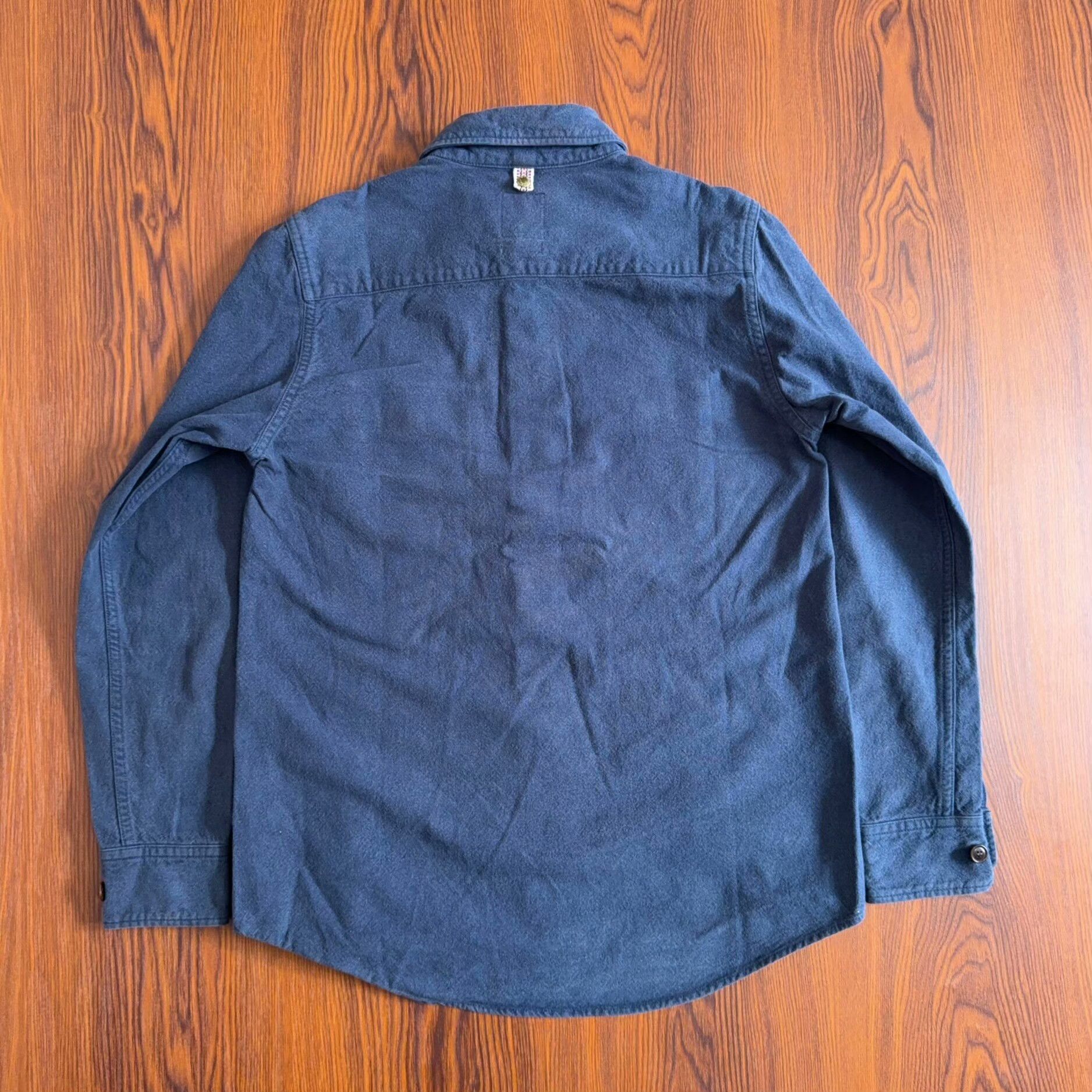Visvim visvim black elk flannel long sleeve shirt Size US M / EU 48-50 / 2 - 7 Thumbnail